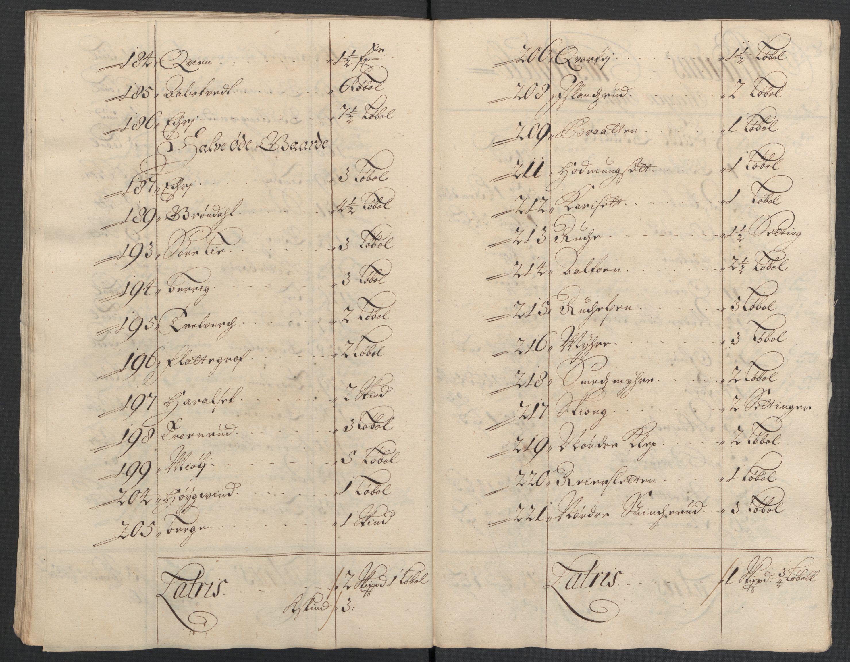 Rentekammeret inntil 1814, Reviderte regnskaper, Fogderegnskap, AV/RA-EA-4092/R22/L1466: Fogderegnskap Ringerike, Hallingdal og Buskerud, 1707, p. 237