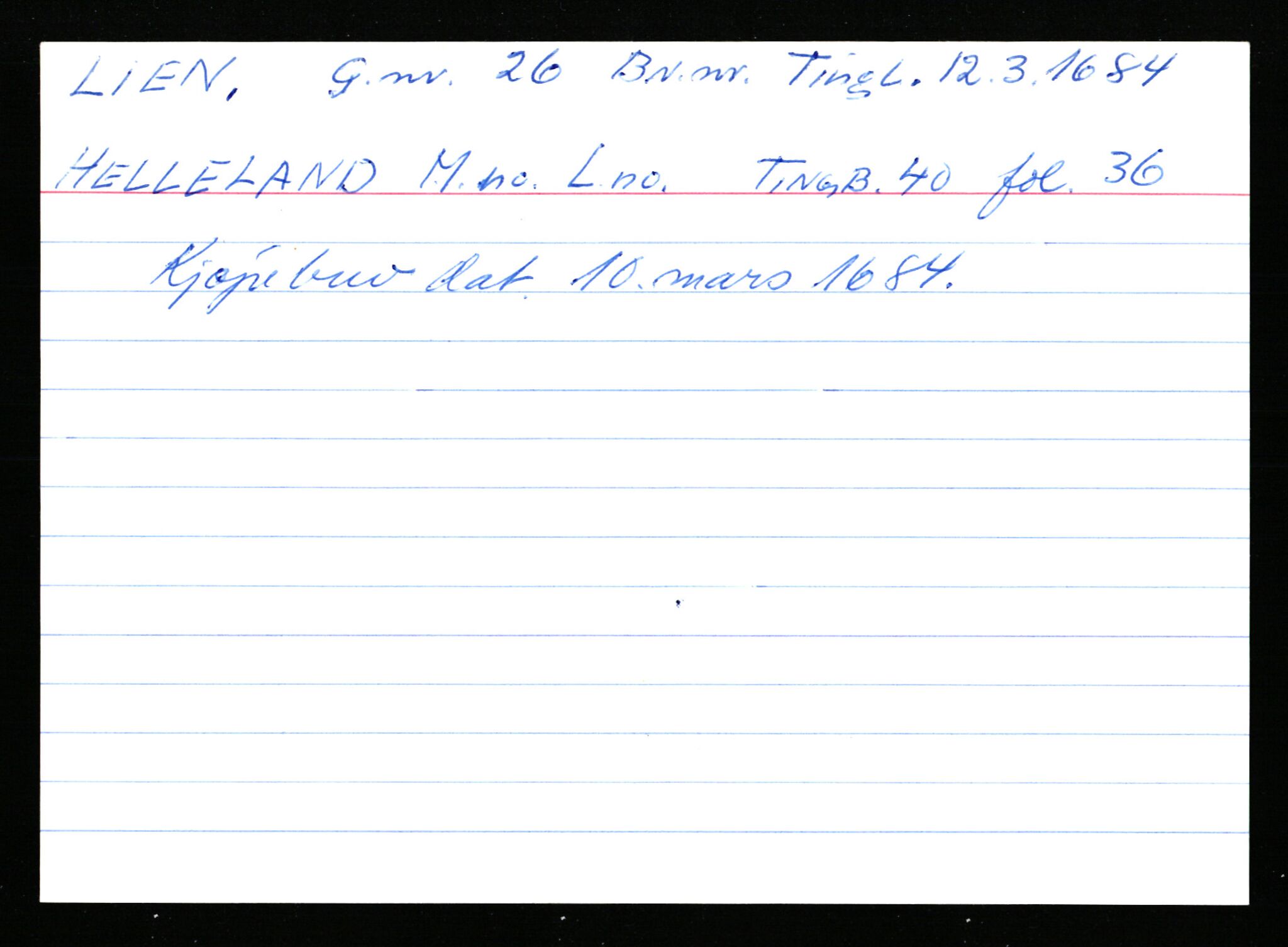 Statsarkivet i Stavanger, AV/SAST-A-101971/03/Y/Ym/L0035: Åstedskort sortert etter gårdsnavn: Leiranger - Lindanger, 1600-1950, p. 399