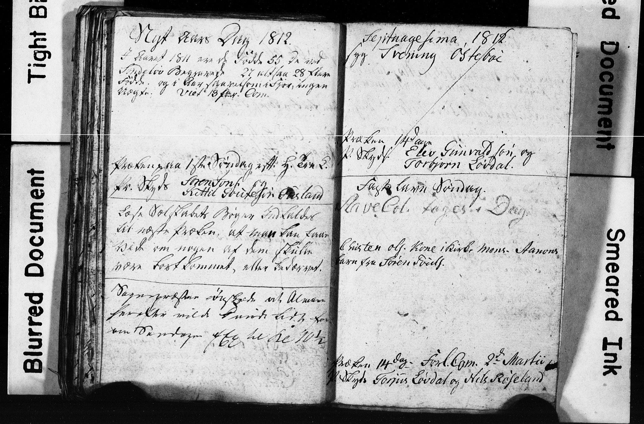 Søndeled sokneprestkontor, AV/SAK-1111-0038/F/Ff/L0001: Banns register no. A VI 4, 1784-1820