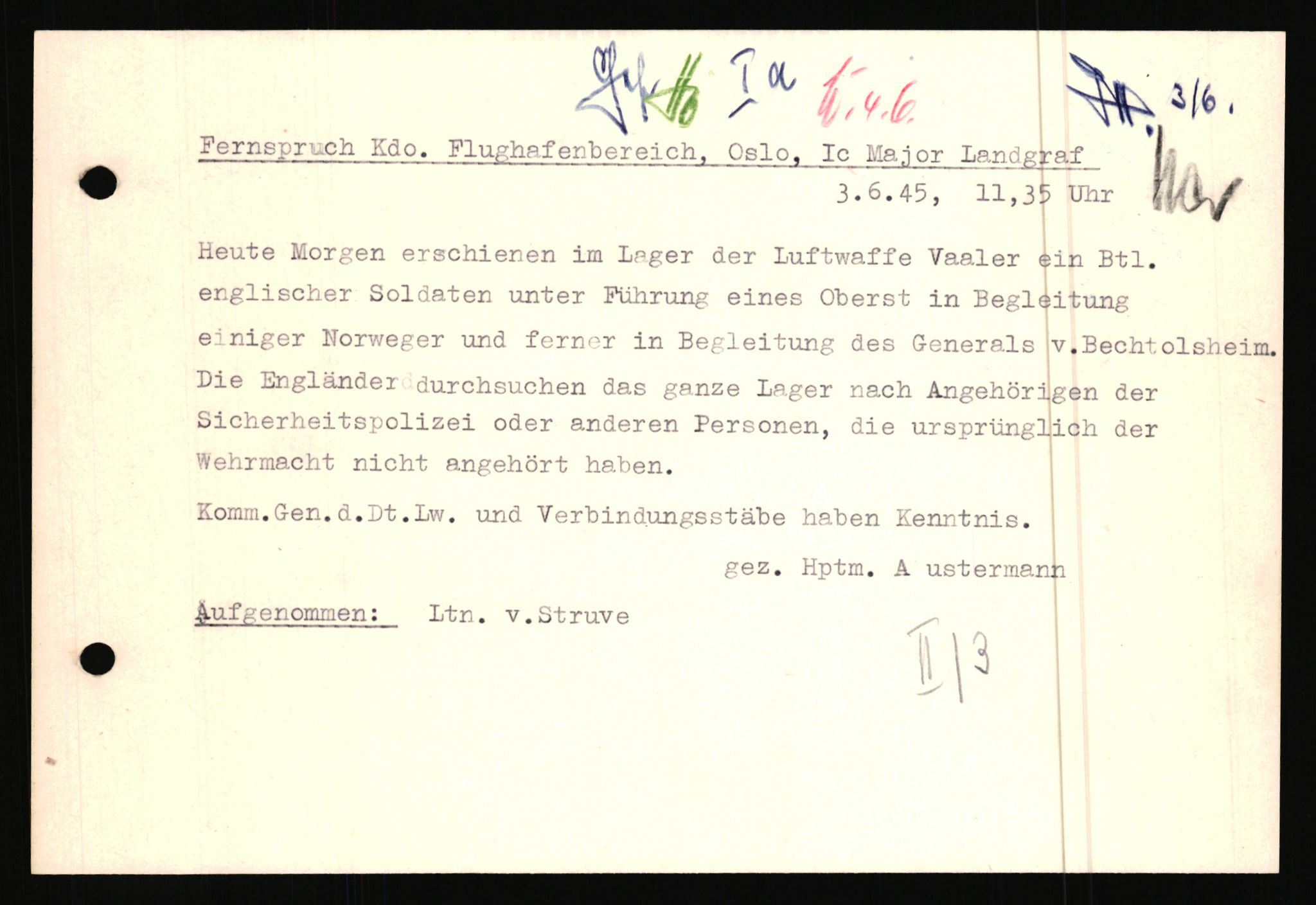 Forsvarets Overkommando. 2 kontor. Arkiv 11.4. Spredte tyske arkivsaker, AV/RA-RAFA-7031/D/Dar/Dara/L0021: Nachrichten des OKW, 1943-1945, p. 194