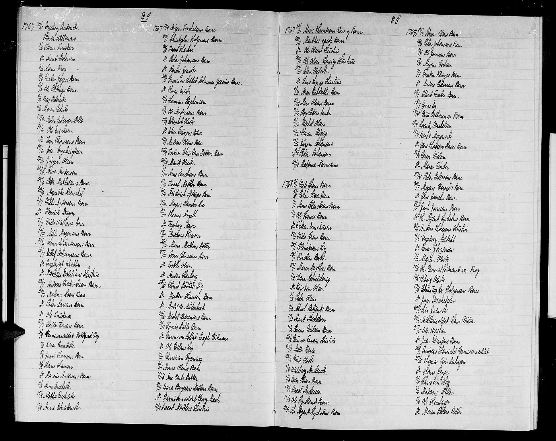 Nidaros Domkirke sokneprestkontor, SAT/A-6514/1/I/I1/I1c/L0008/0002: Other parish register no. 8.2, 1762-1783