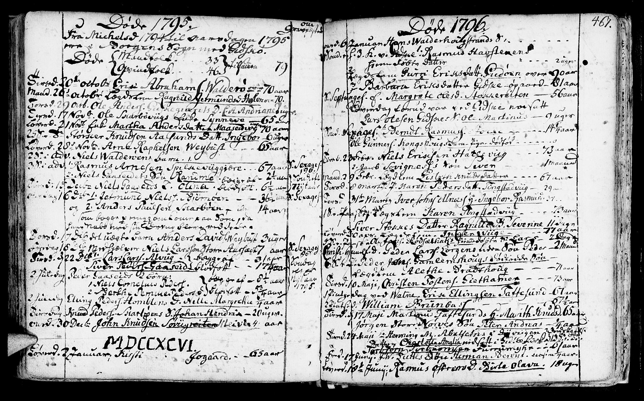 Ministerialprotokoller, klokkerbøker og fødselsregistre - Møre og Romsdal, AV/SAT-A-1454/528/L0393: Parish register (official) no. 528A04, 1762-1800, p. 467