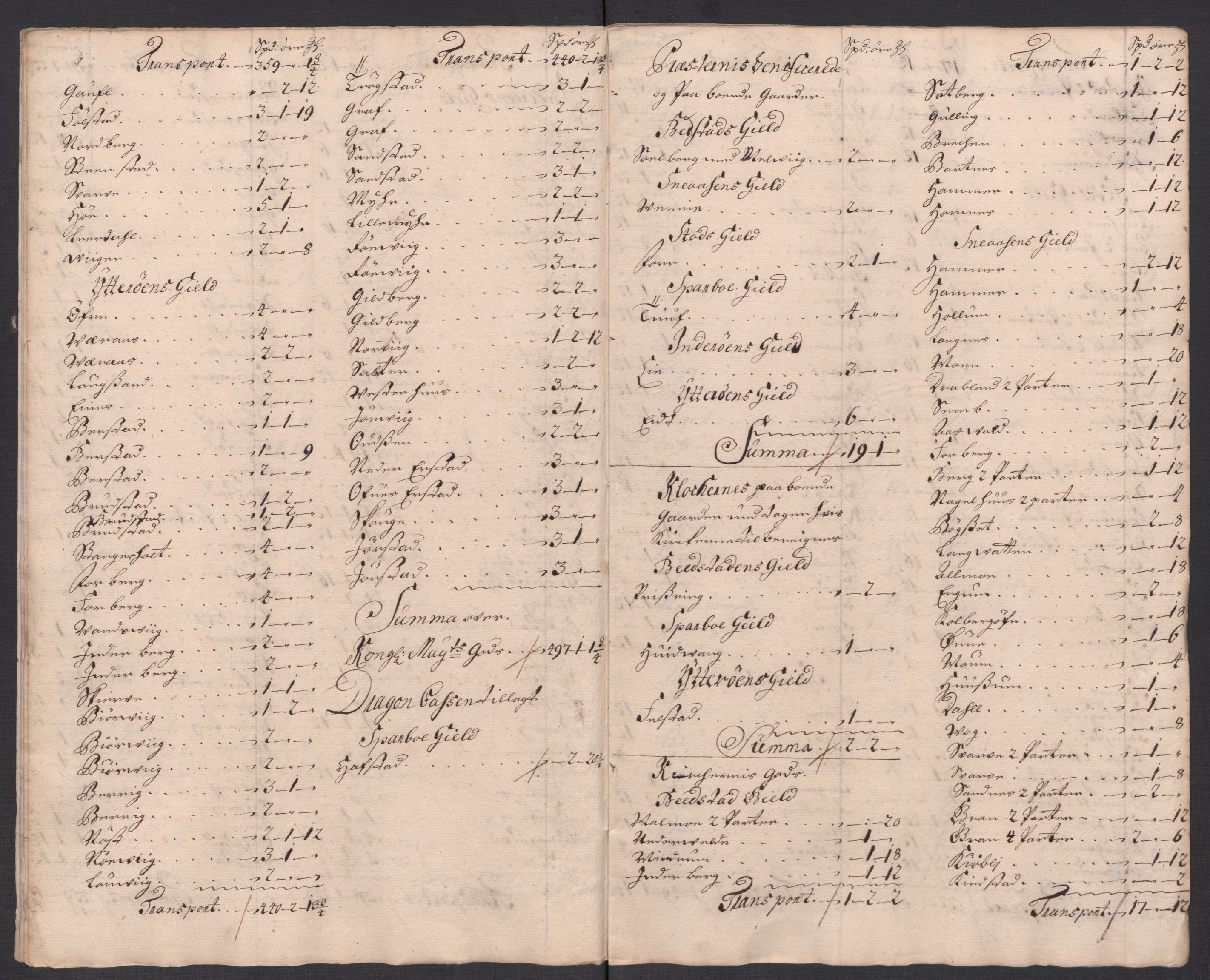 Rentekammeret inntil 1814, Reviderte regnskaper, Fogderegnskap, AV/RA-EA-4092/R63/L4325: Fogderegnskap Inderøy, 1717, p. 89