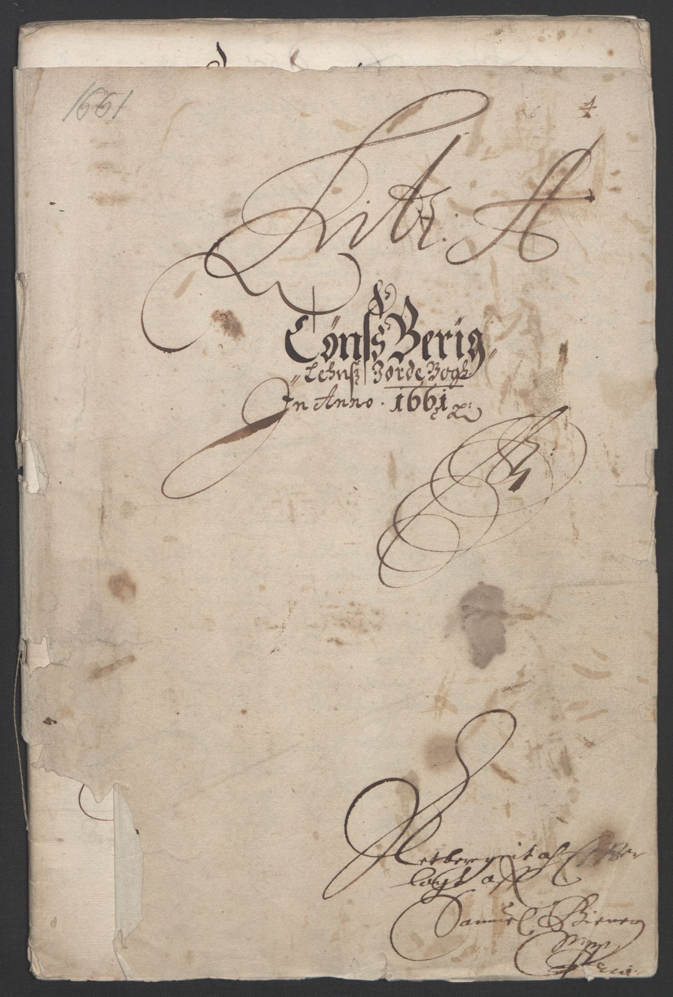 Rentekammeret inntil 1814, Reviderte regnskaper, Fogderegnskap, RA/EA-4092/R32/L1838: Fogderegnskap Jarlsberg grevskap, 1661-1663, p. 11