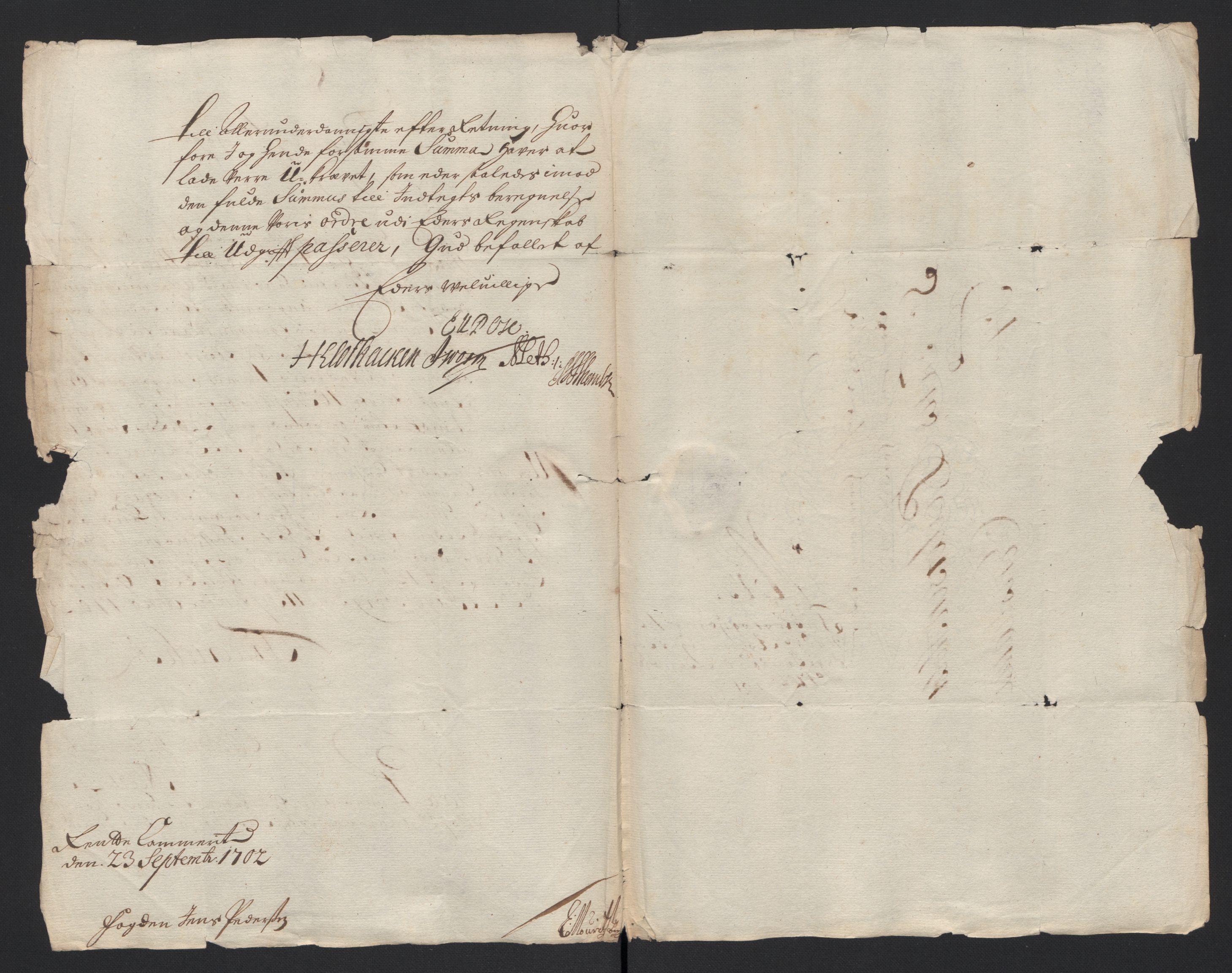 Rentekammeret inntil 1814, Reviderte regnskaper, Fogderegnskap, AV/RA-EA-4092/R11/L0585: Fogderegnskap Nedre Romerike, 1702, p. 245