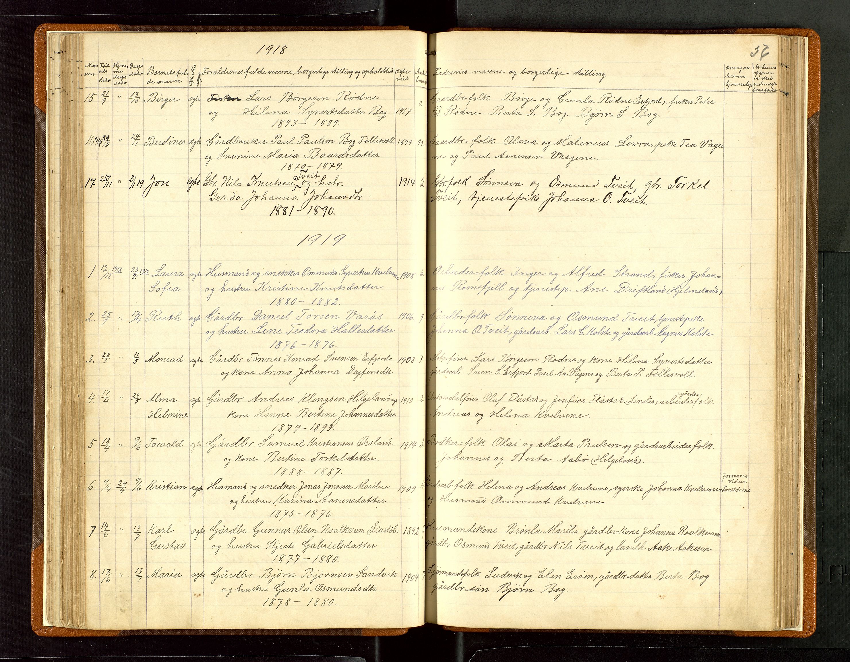 Jelsa sokneprestkontor, AV/SAST-A-101842/01/V: Parish register (copy) no. B 6, 1890-1949, p. 56
