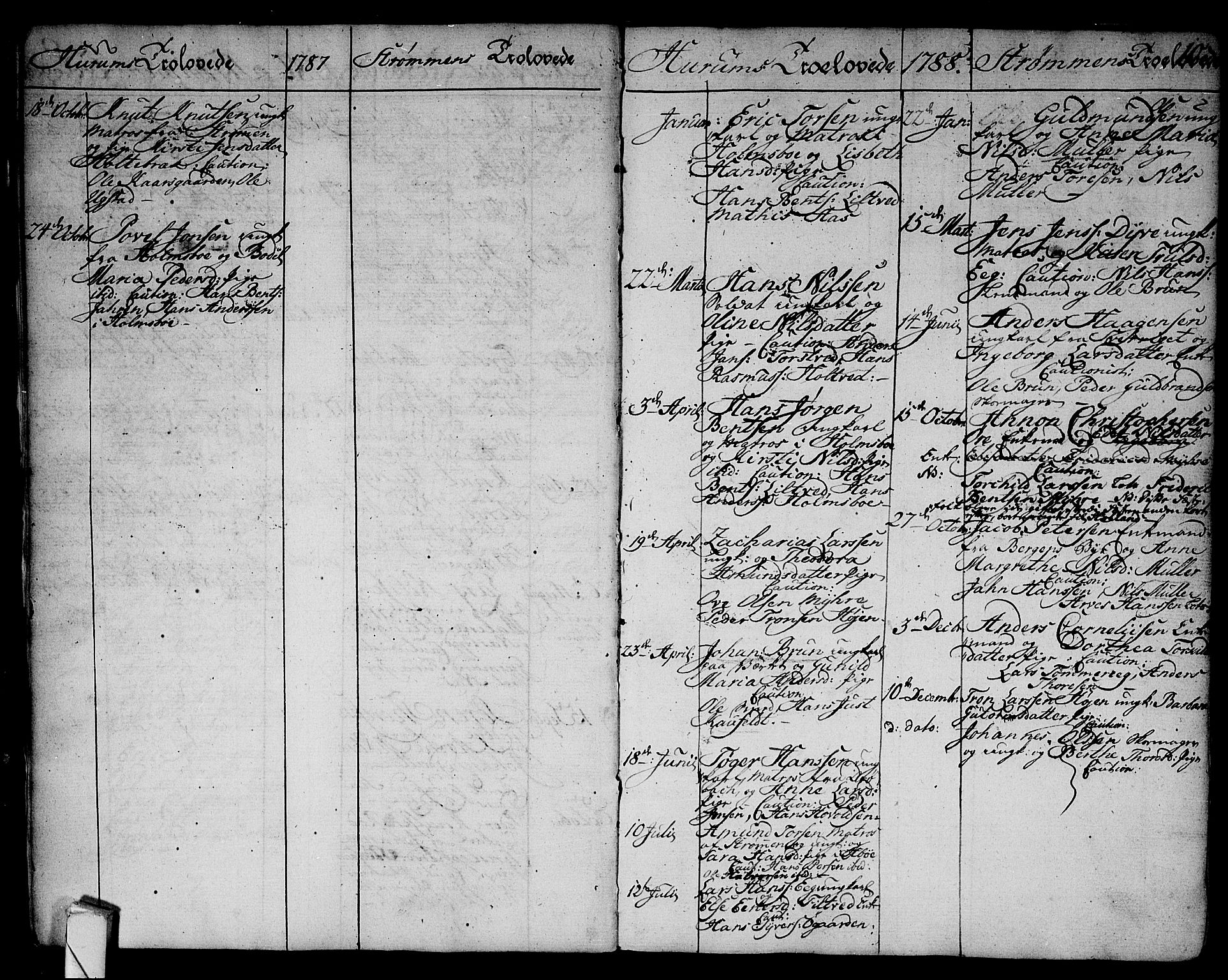 Hurum kirkebøker, SAKO/A-229/F/Fa/L0007: Parish register (official) no. 7, 1771-1810, p. 10