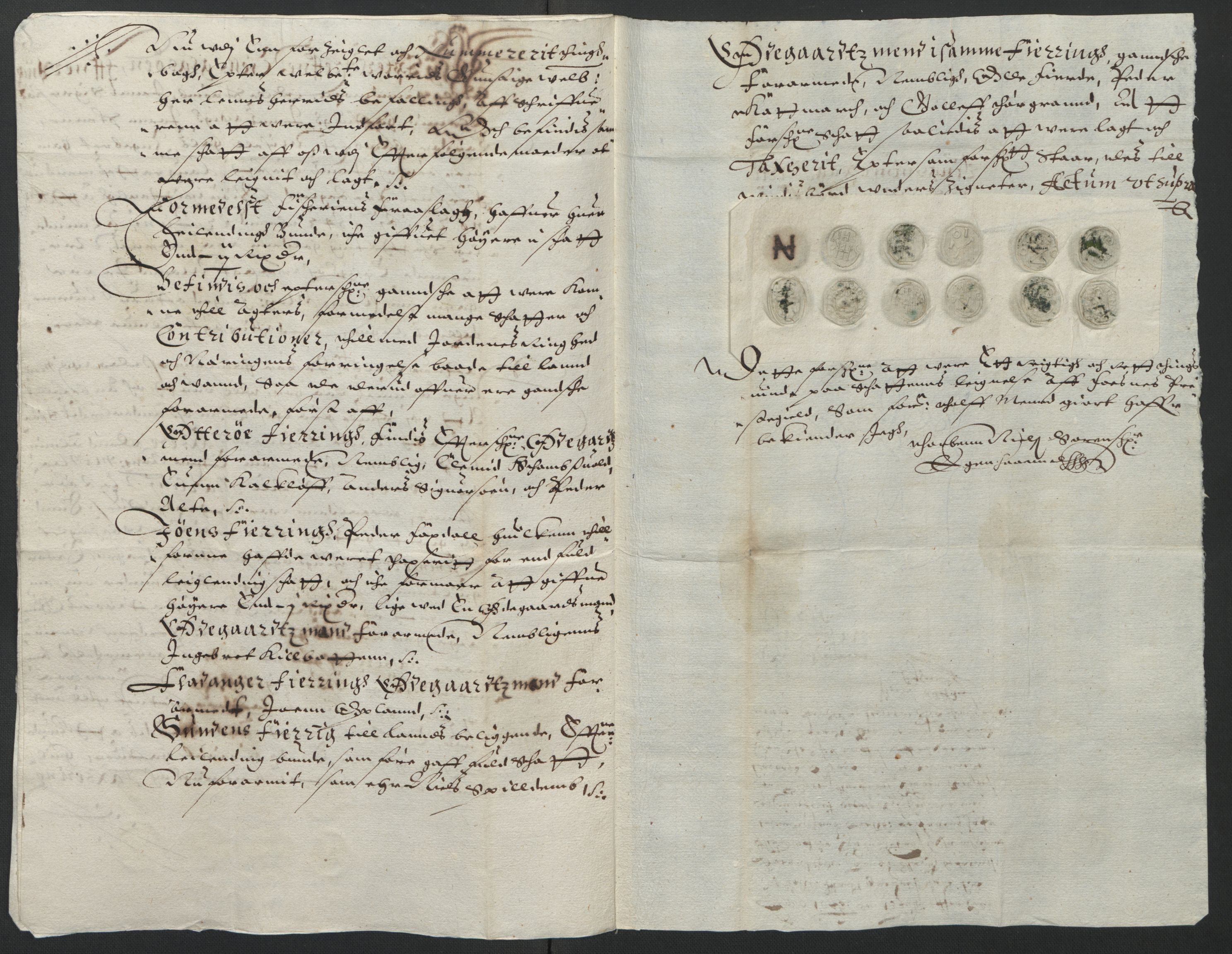 Rentekammeret inntil 1814, Reviderte regnskaper, Lensregnskaper, AV/RA-EA-5023/R/Rb/Rbw/L0075: Trondheim len, 1640-1643