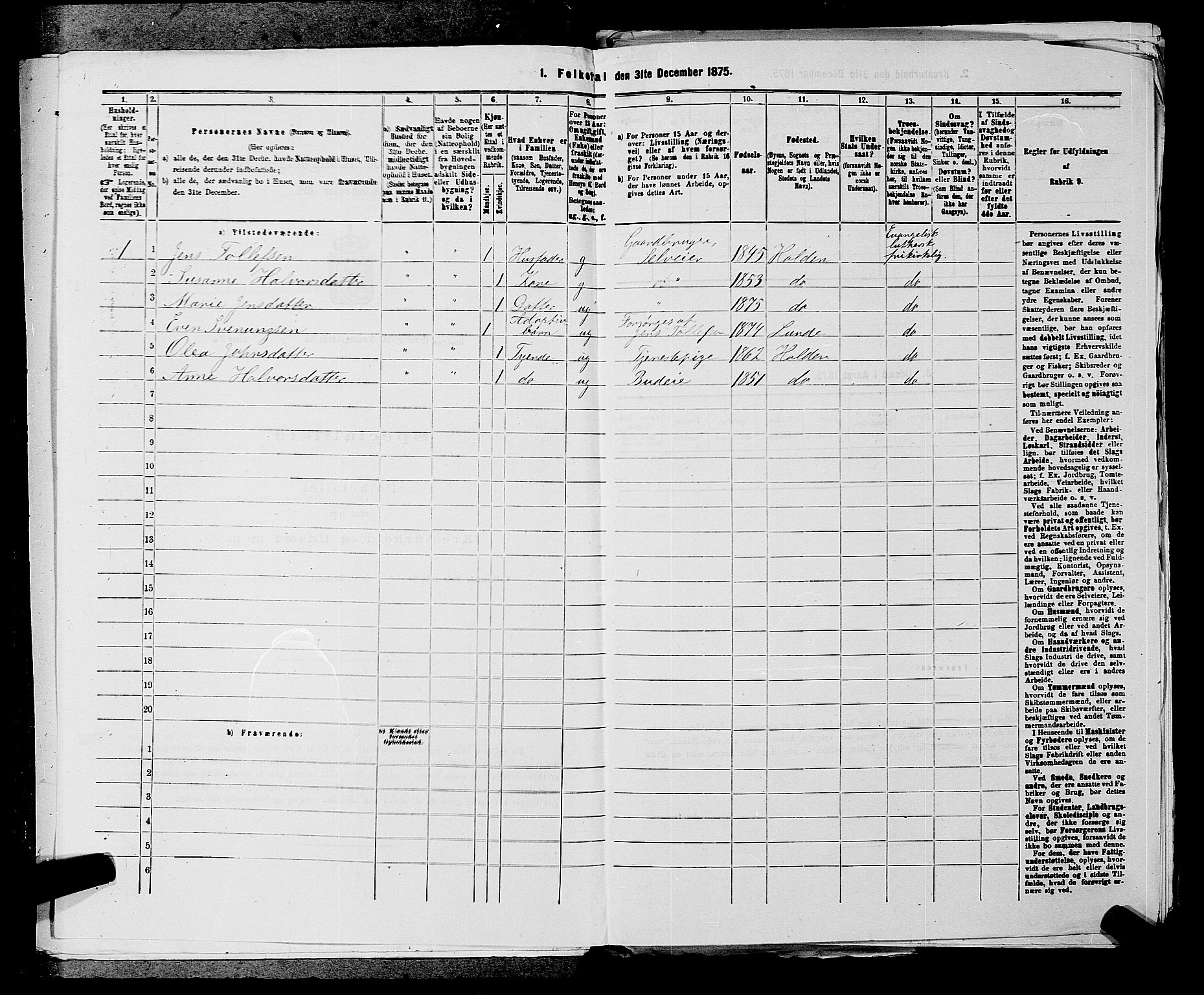 SAKO, 1875 census for 0819P Holla, 1875, p. 508