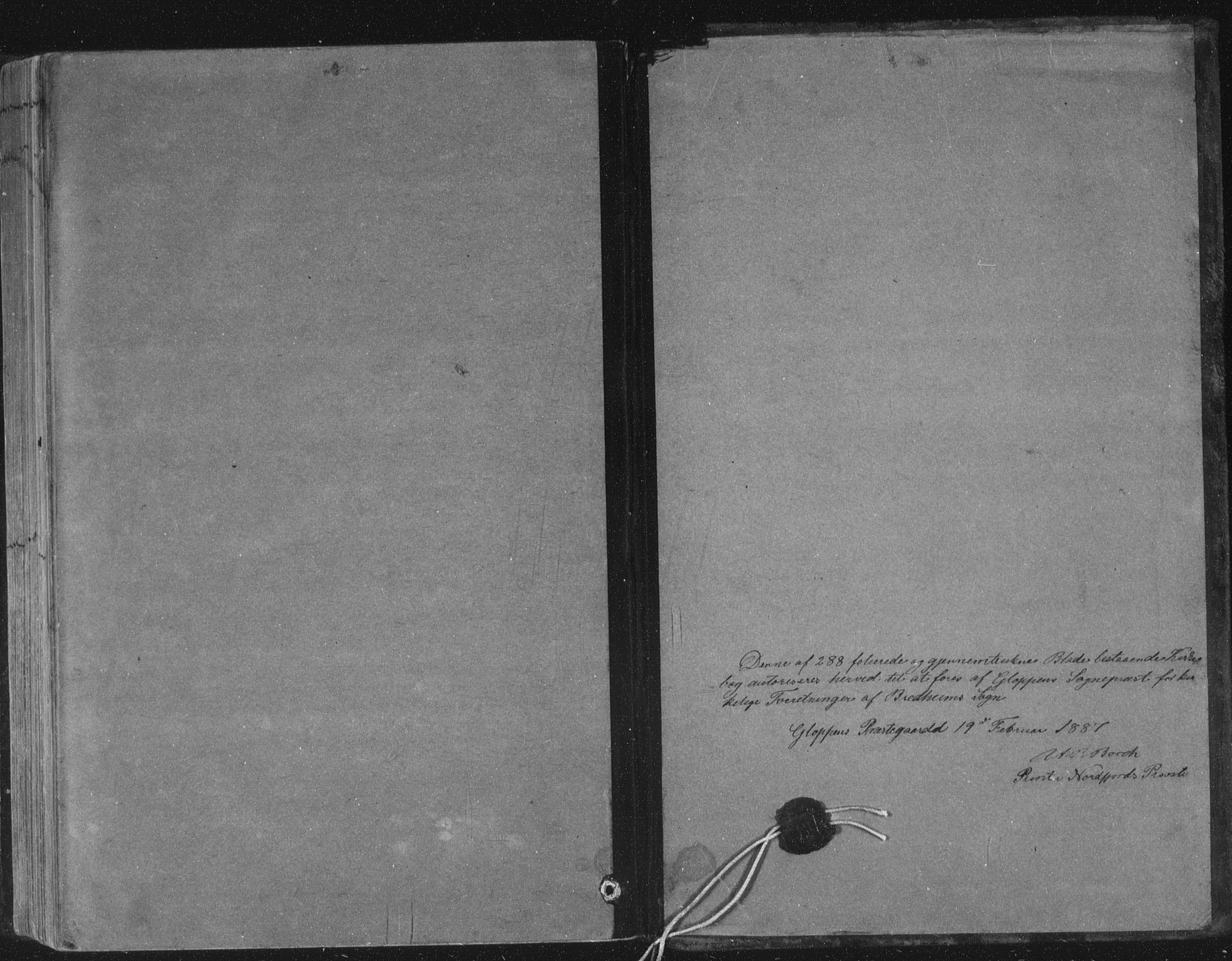 Gloppen sokneprestembete, AV/SAB-A-80101/H/Haa/Haac/L0002: Parish register (official) no. C  2, 1887-1904