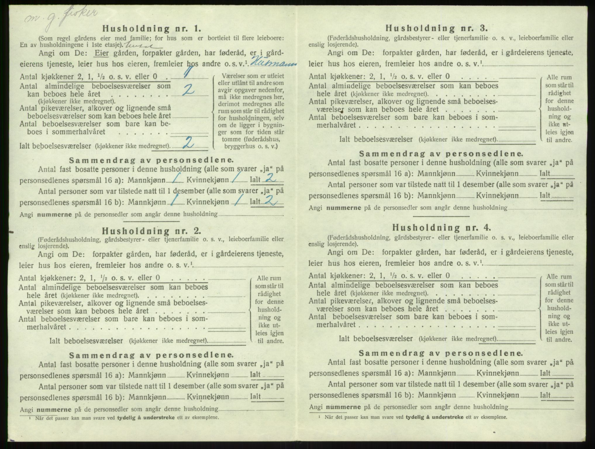 SAB, 1920 census for Solund, 1920, p. 561