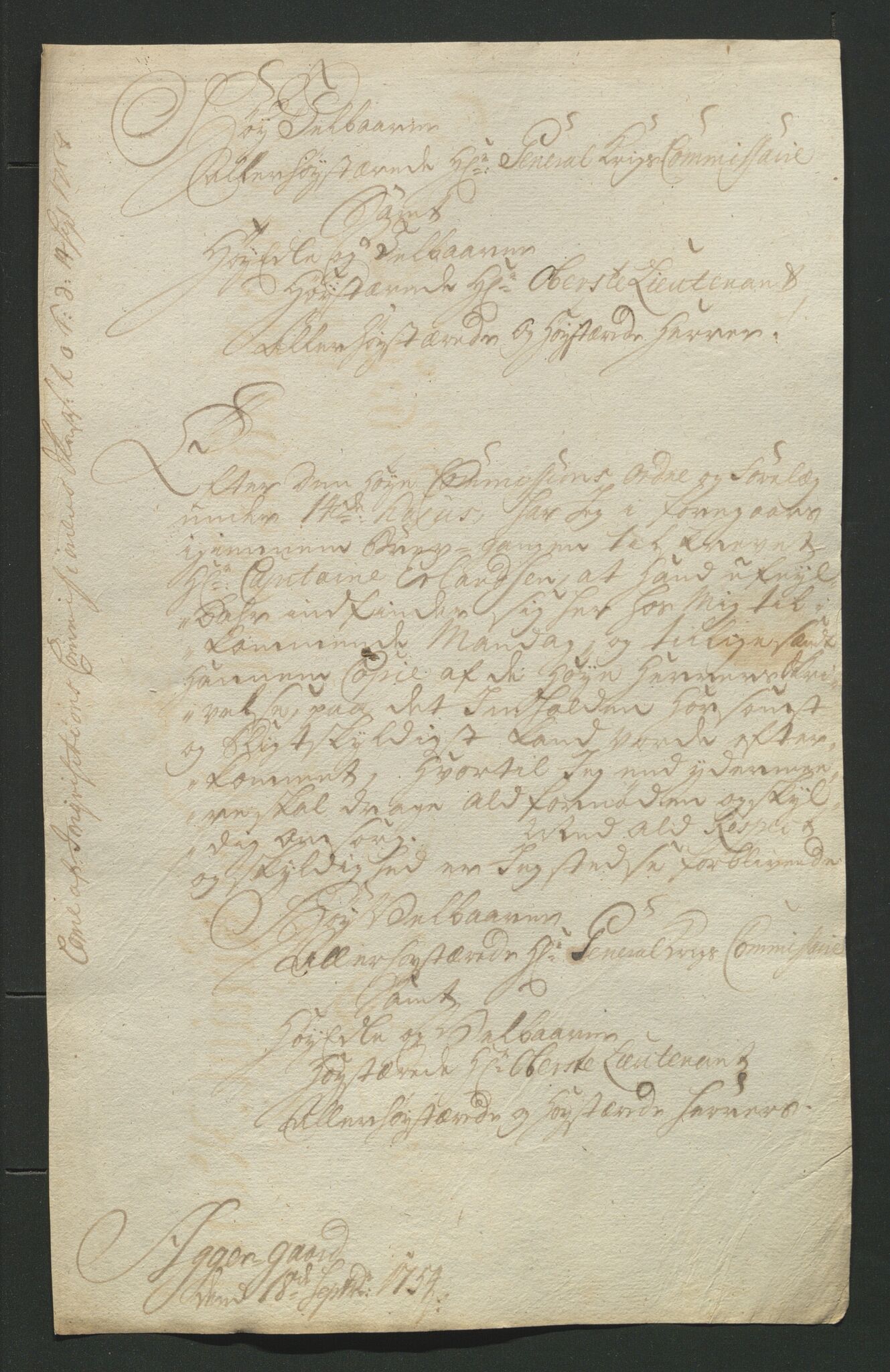 Åker i Vang, Hedmark, og familien Todderud, AV/SAH-ARK-010/J/Jc/L0002: Korrespondanse, 1753-1762, p. 47