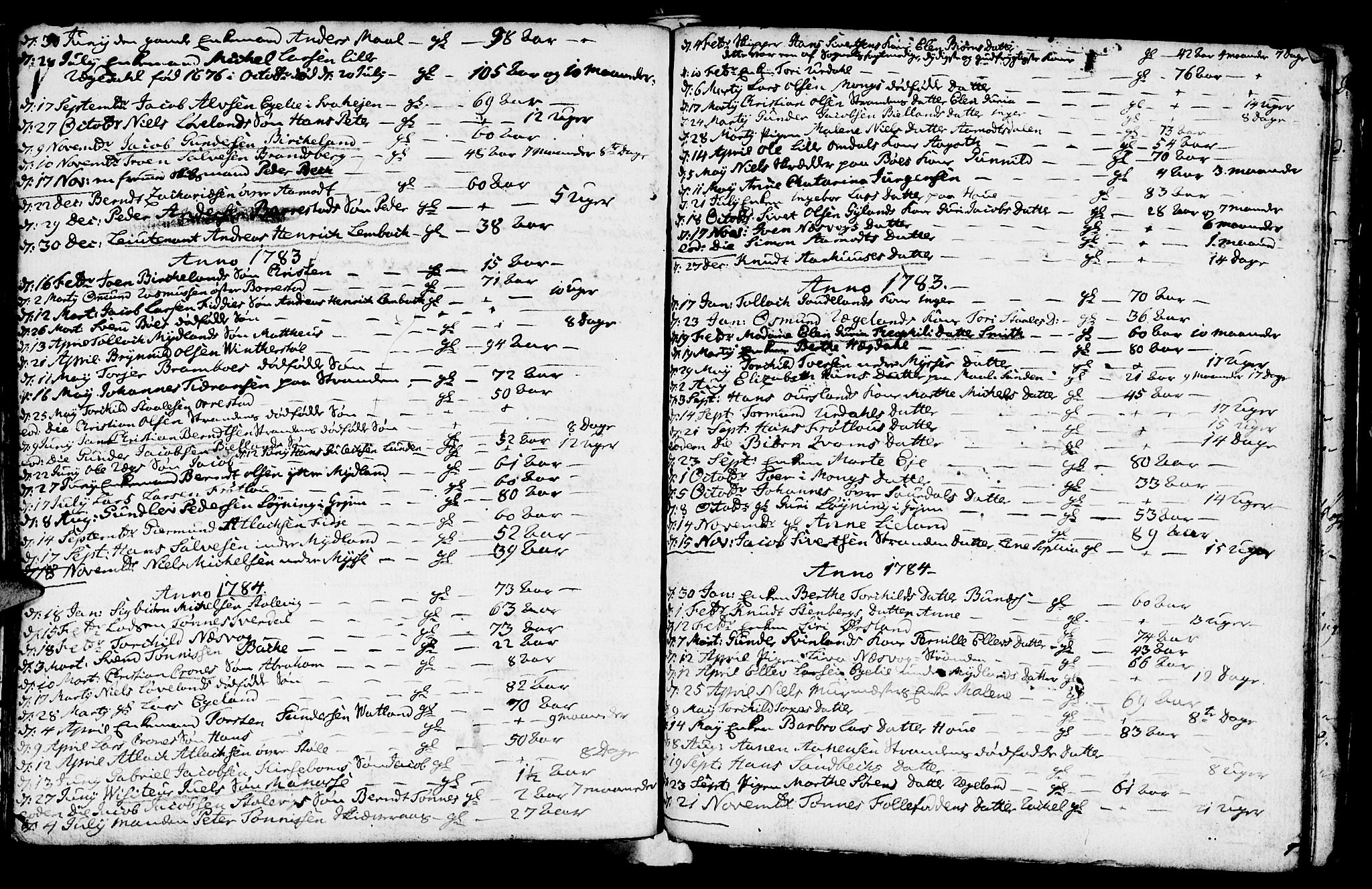 Sokndal sokneprestkontor, SAST/A-101808: Parish register (official) no. A 4, 1762-1811