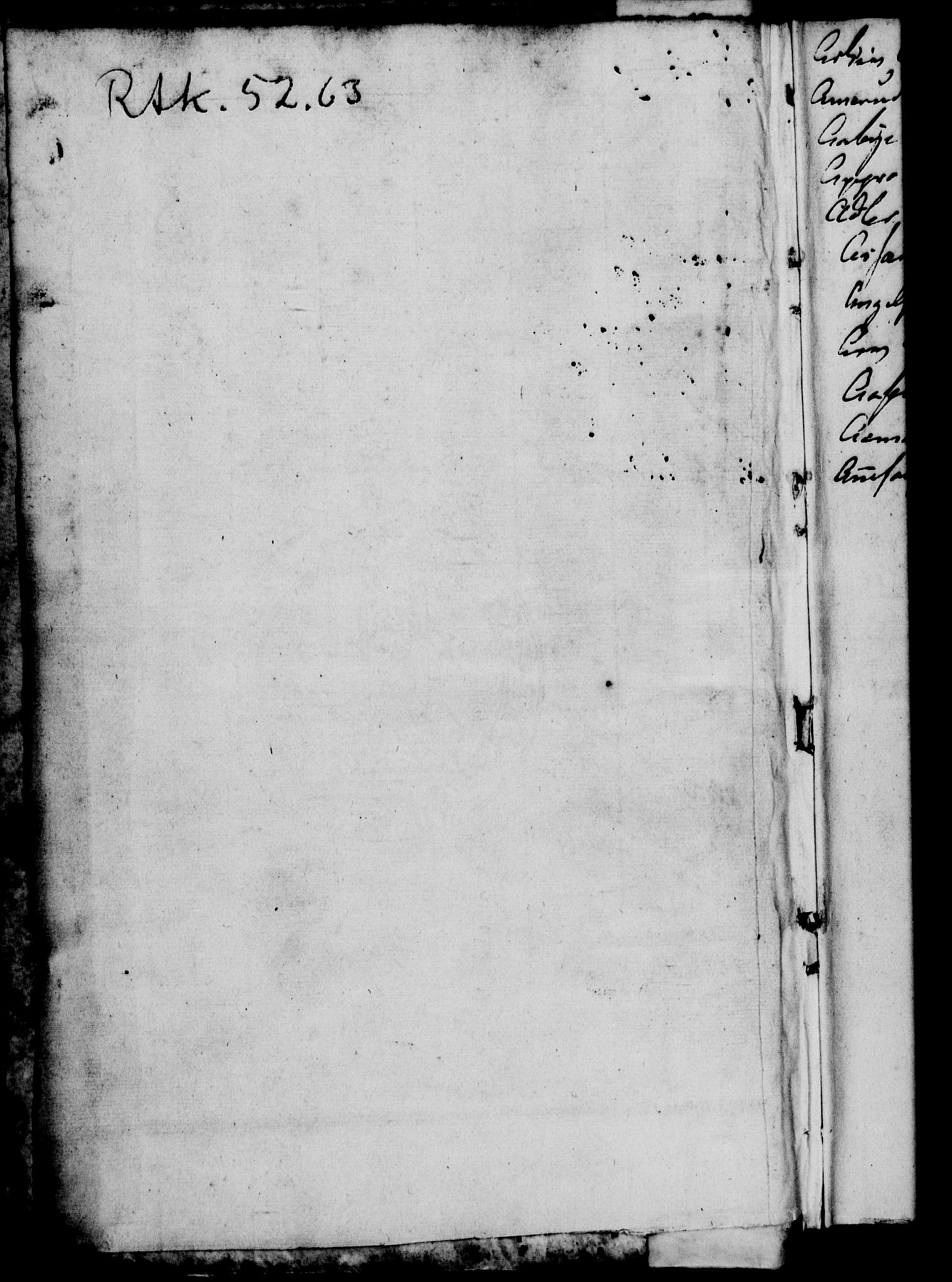 Rentekammeret, Kammerkanselliet, RA/EA-3111/G/Gf/Gfa/L0063: Norsk relasjons- og resolusjonsprotokoll (merket RK 52.63), 1781, p. 2