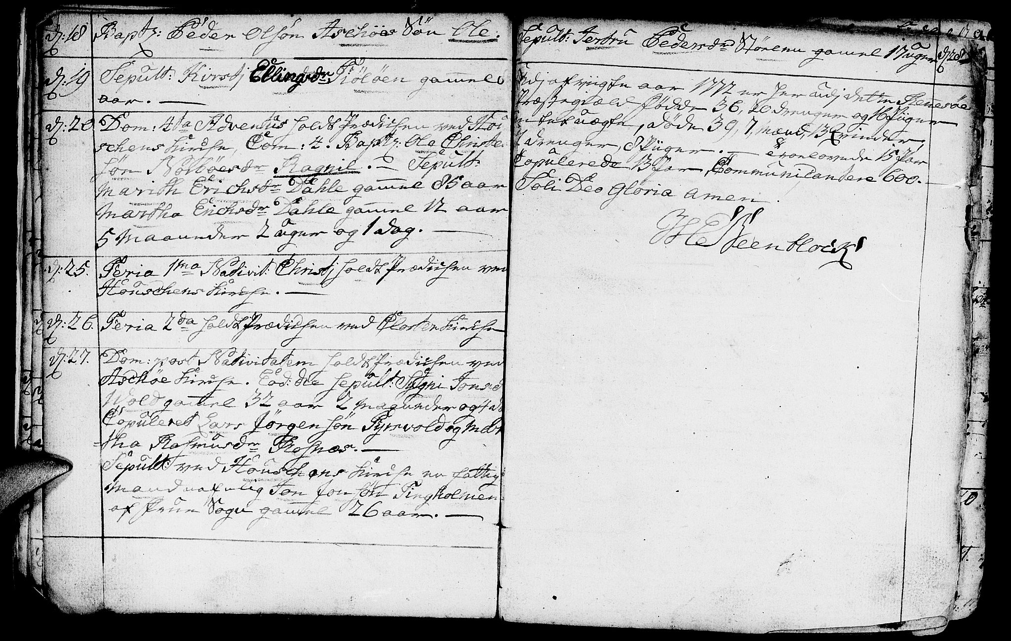 Rennesøy sokneprestkontor, SAST/A -101827/H/Ha/Haa/L0003: Parish register (official) no. A 3, 1772-1815