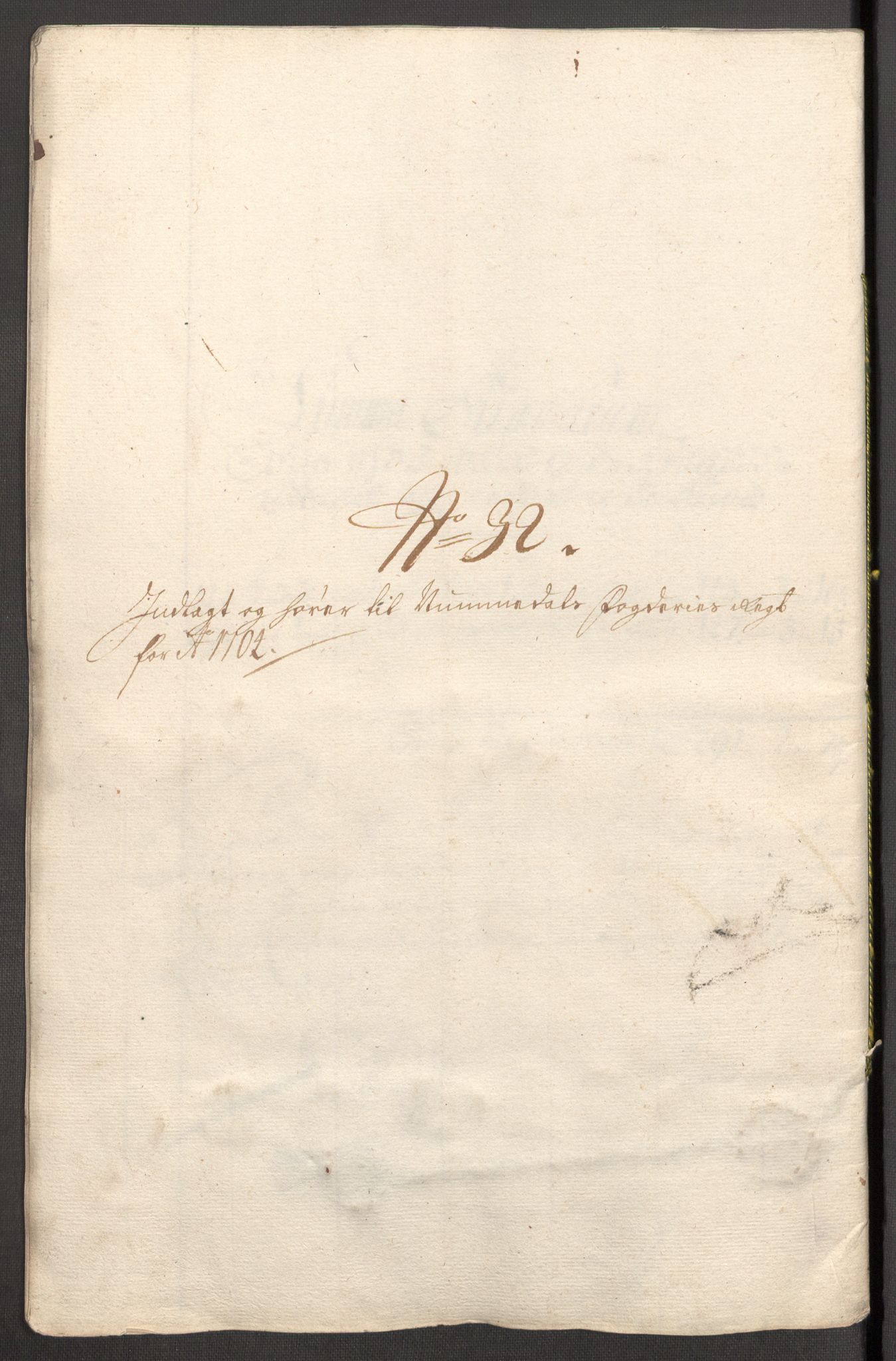 Rentekammeret inntil 1814, Reviderte regnskaper, Fogderegnskap, AV/RA-EA-4092/R64/L4428: Fogderegnskap Namdal, 1703-1704, p. 406