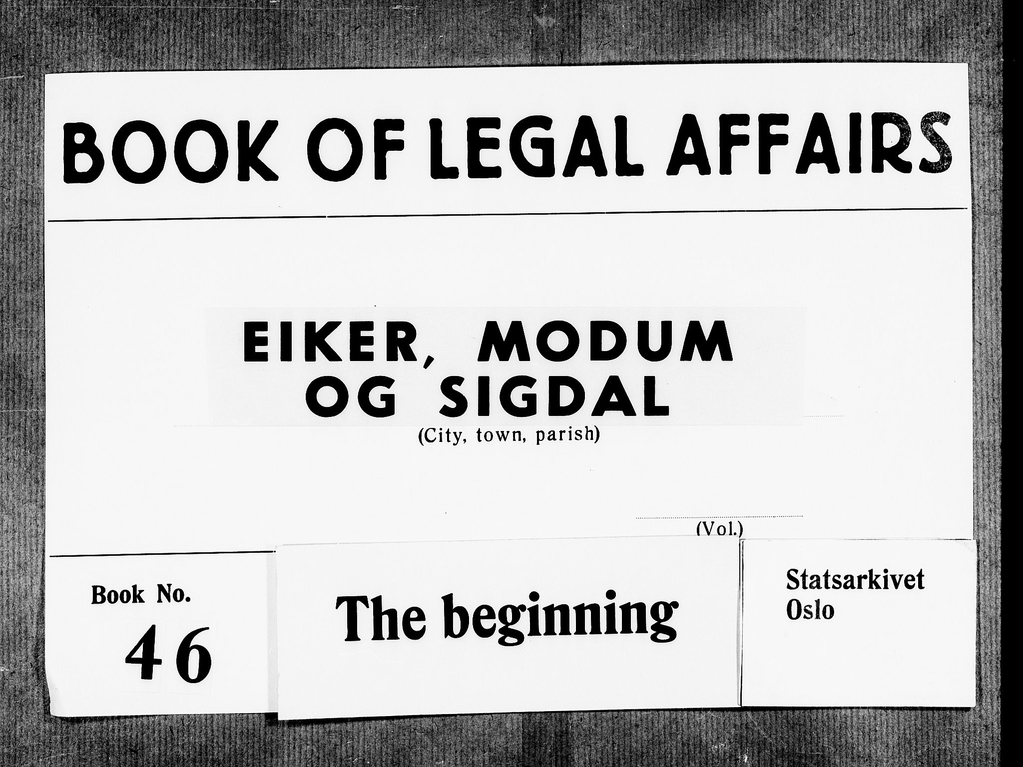 Eiker, Modum og Sigdal sorenskriveri, SAKO/A-123/F/Fa/Faa/L0051: Tingbok, 1686