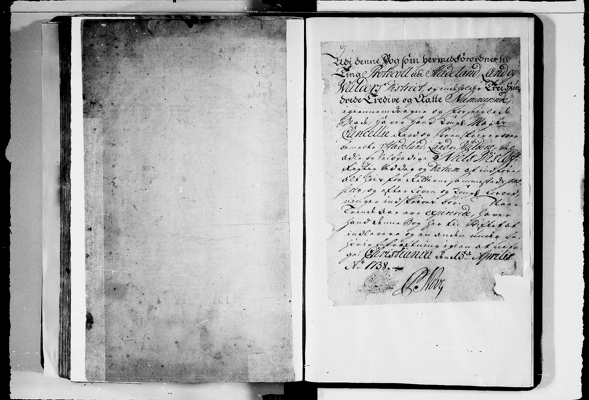 Hadeland, Land og Valdres sorenskriveri, SAH/TING-028/G/Gb/L0054: Tingbok, 1738-1741