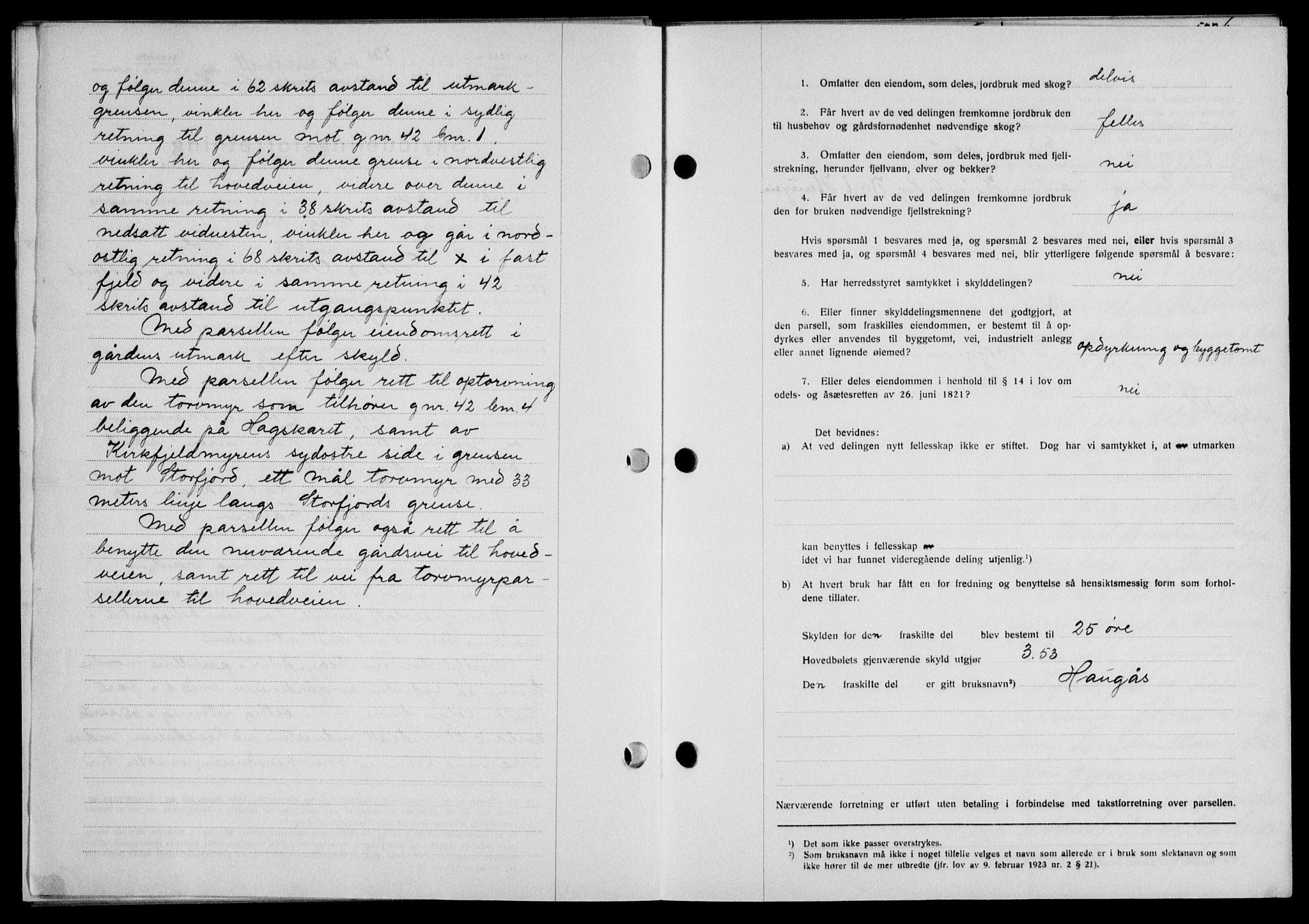 Lofoten sorenskriveri, SAT/A-0017/1/2/2C/L0033b: Mortgage book no. 33b, 1936-1936, Diary no: : 521/1936