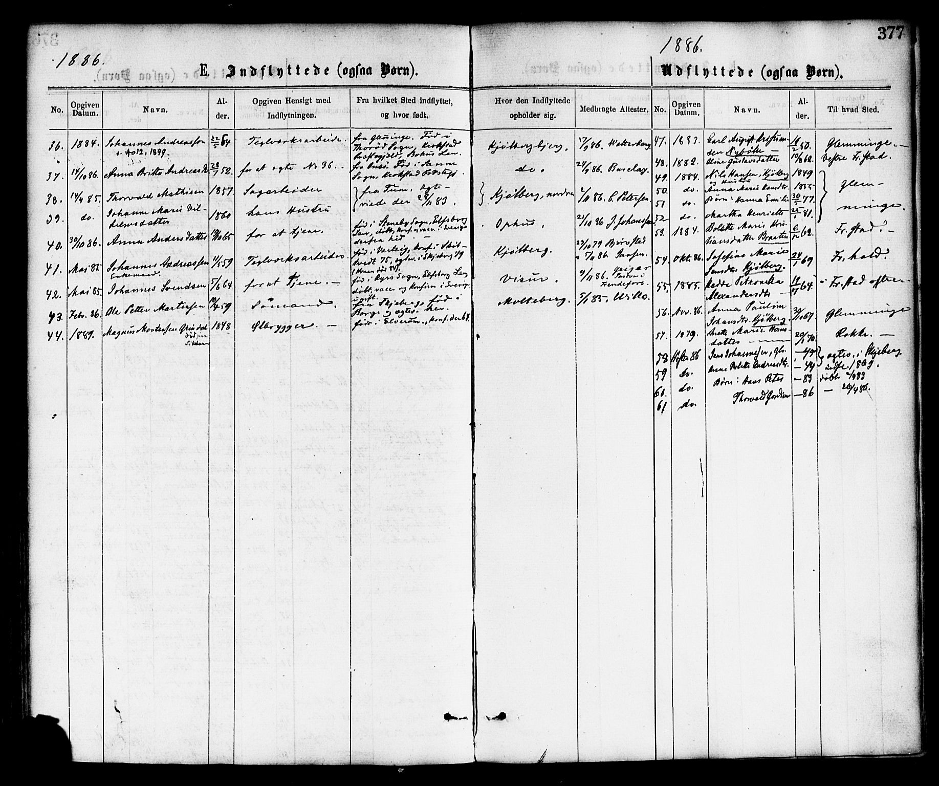 Borge prestekontor Kirkebøker, SAO/A-10903/F/Fa/L0007: Parish register (official) no. I 7, 1875-1886, p. 377