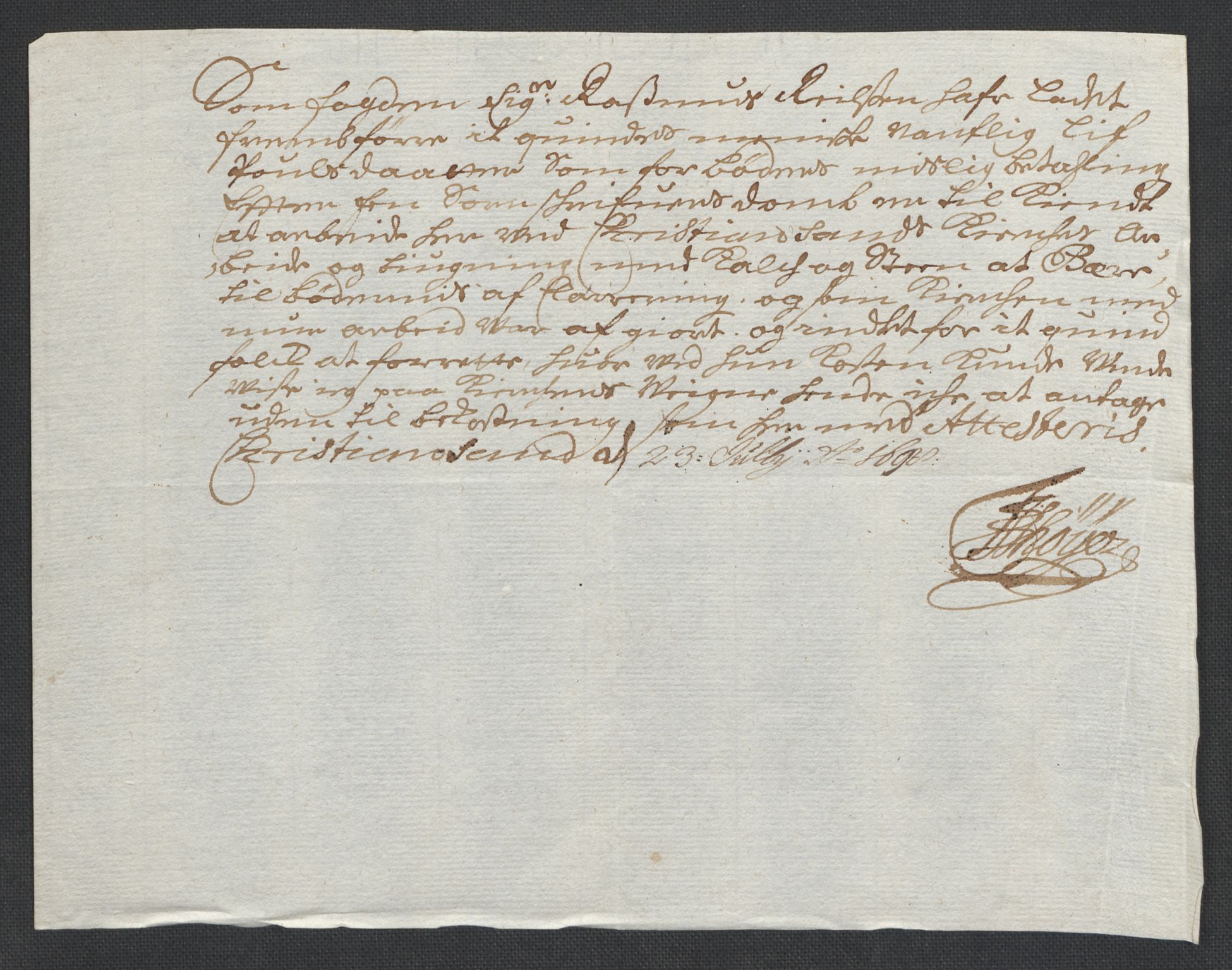 Rentekammeret inntil 1814, Reviderte regnskaper, Fogderegnskap, AV/RA-EA-4092/R40/L2445: Fogderegnskap Råbyggelag, 1697-1699, p. 125