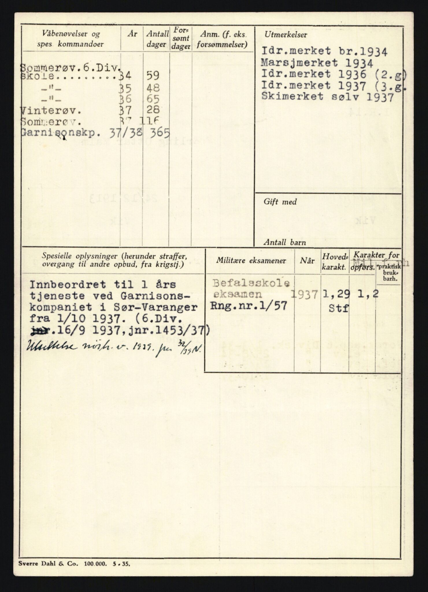 Forsvaret, Sør-Hålogaland landforsvar, AV/RA-RAFA-2552/P/Pa/L0302: Personellmapper for slettet personell, yrkesbefal og vernepliktig befal, født 1913-1916, 1932-1976, p. 116