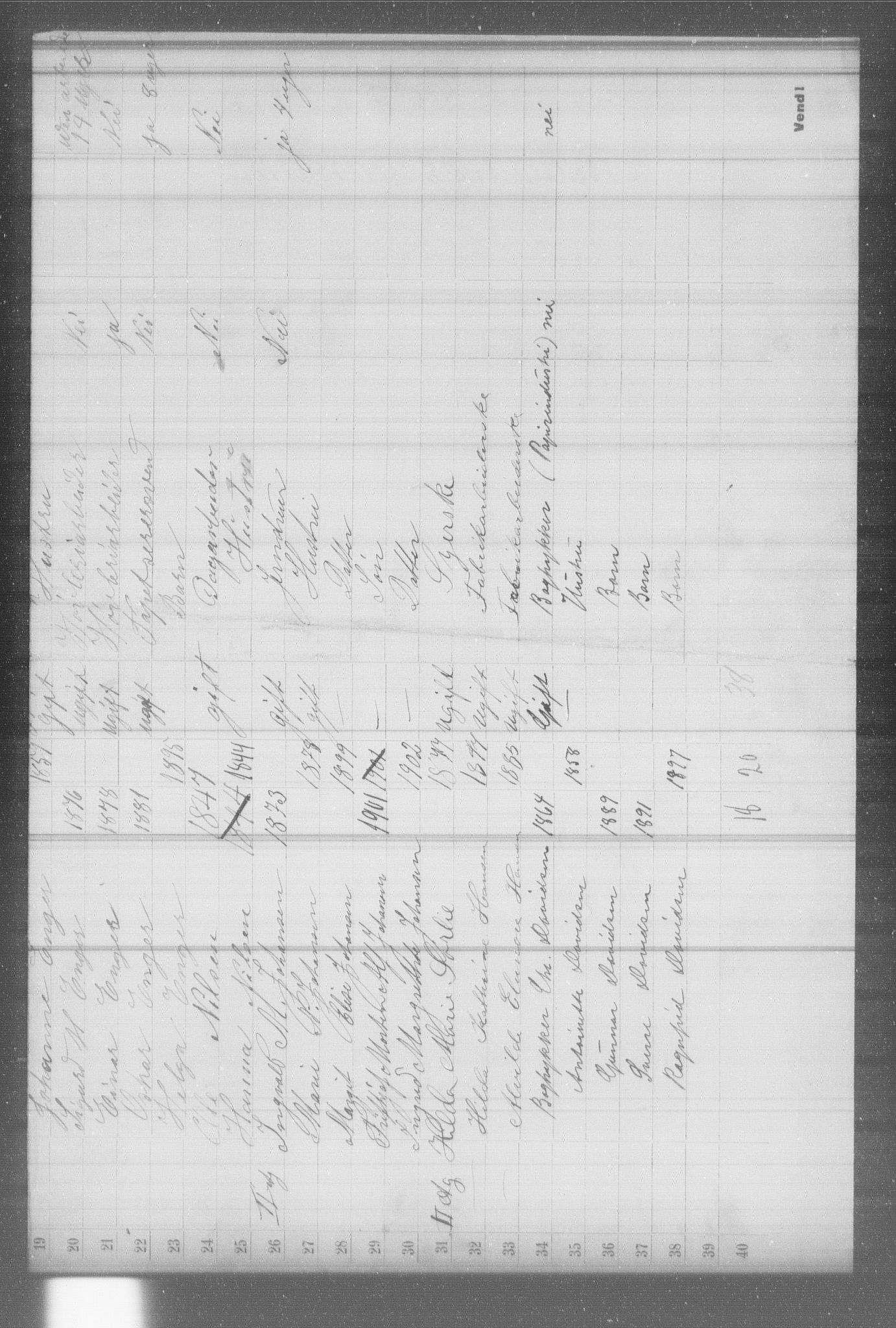 OBA, Municipal Census 1902 for Kristiania, 1902, p. 7278