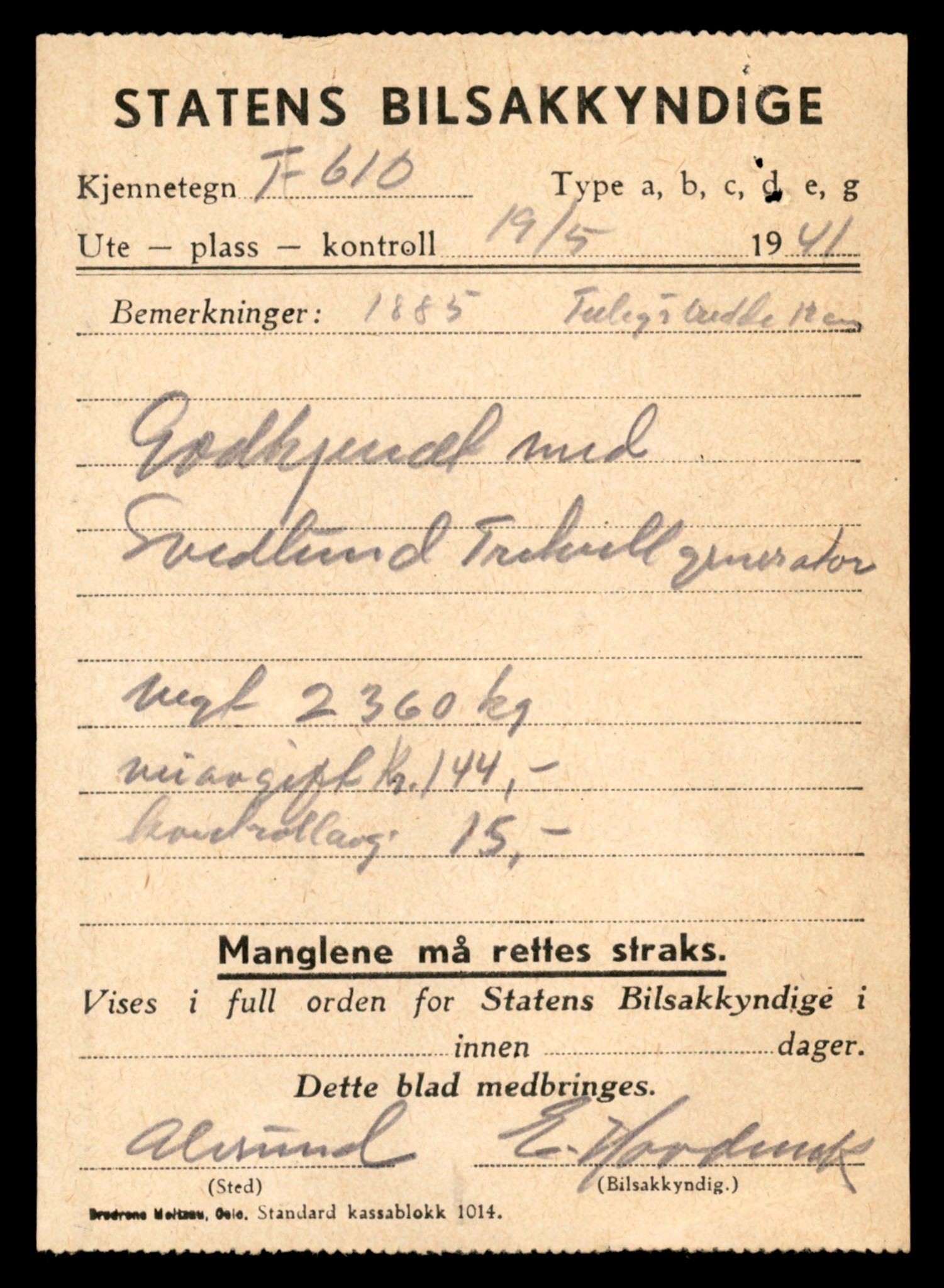 Møre og Romsdal vegkontor - Ålesund trafikkstasjon, AV/SAT-A-4099/F/Fe/L0016: Registreringskort for kjøretøy T 1851 - T 1984, 1927-1998, p. 2159