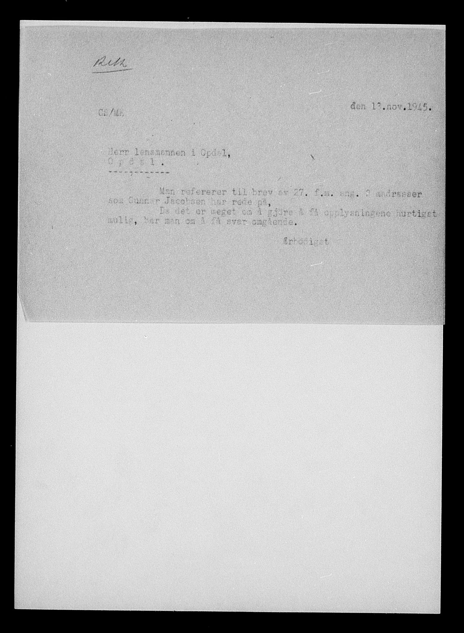 Justisdepartementet, Tilbakeføringskontoret for inndratte formuer, AV/RA-S-1564/H/Hc/Hcc/L0934: --, 1945-1947, p. 451