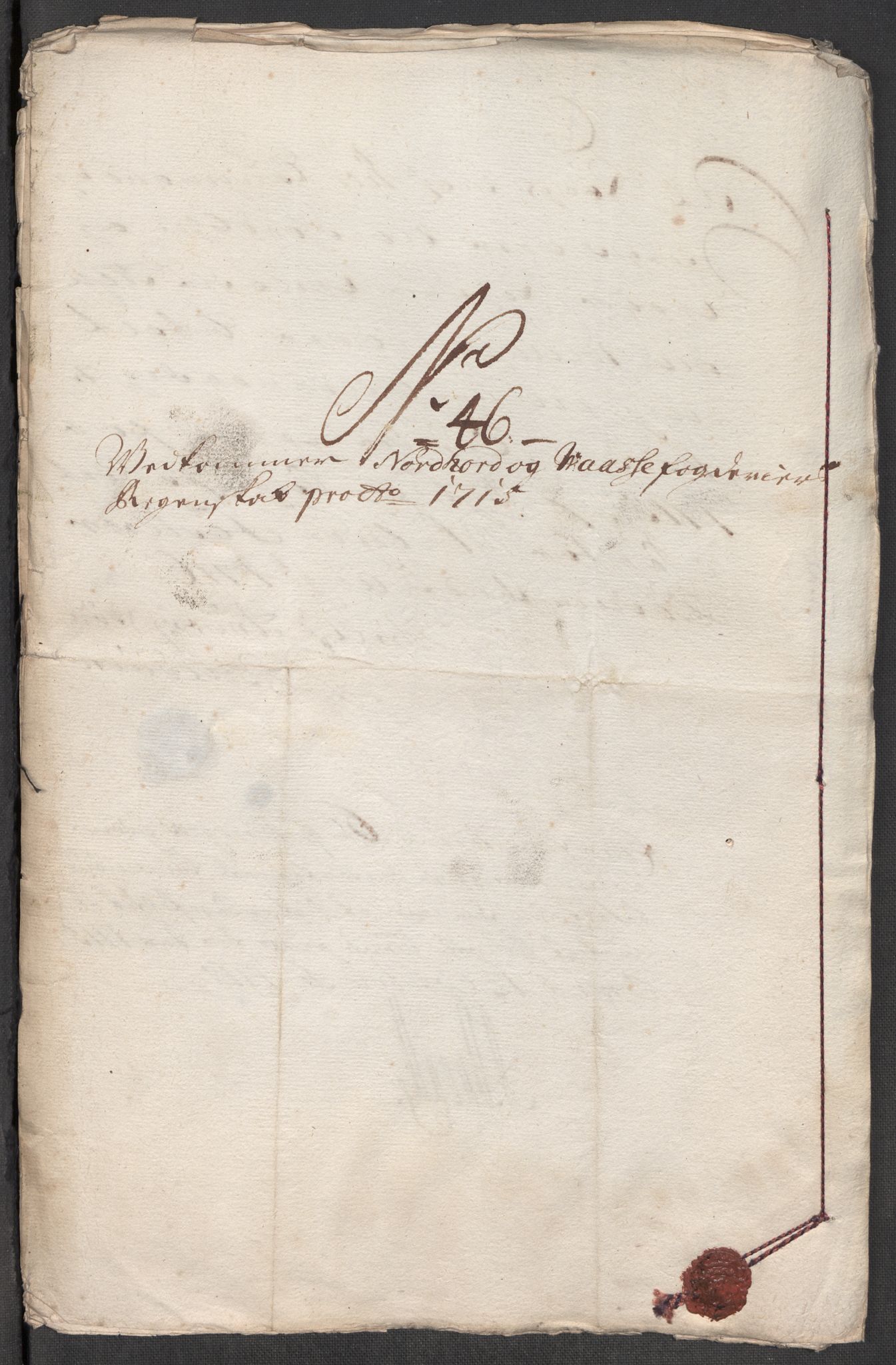 Rentekammeret inntil 1814, Reviderte regnskaper, Fogderegnskap, AV/RA-EA-4092/R51/L3198: Fogderegnskap Nordhordland og Voss, 1715, p. 193