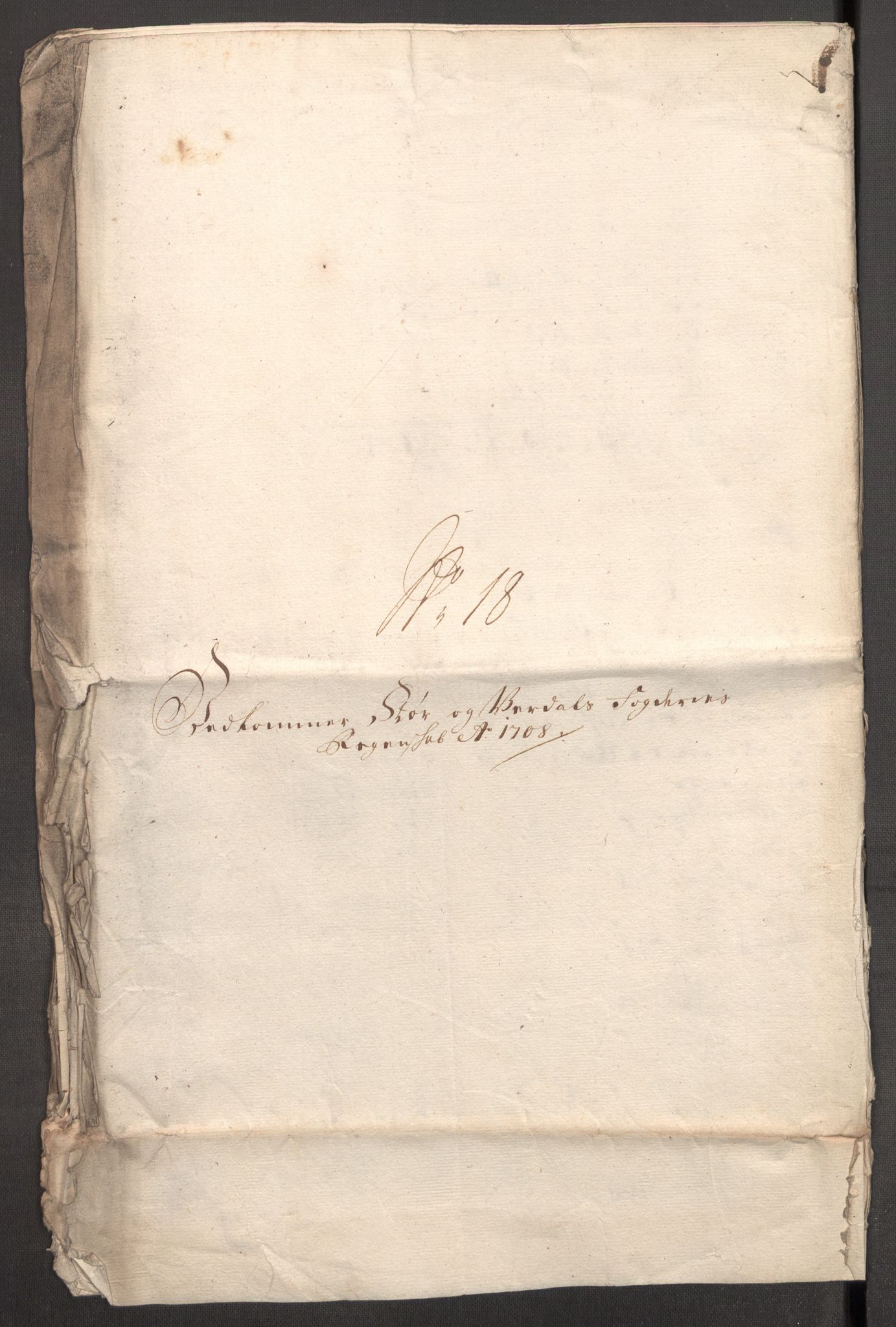 Rentekammeret inntil 1814, Reviderte regnskaper, Fogderegnskap, RA/EA-4092/R62/L4198: Fogderegnskap Stjørdal og Verdal, 1708, p. 238