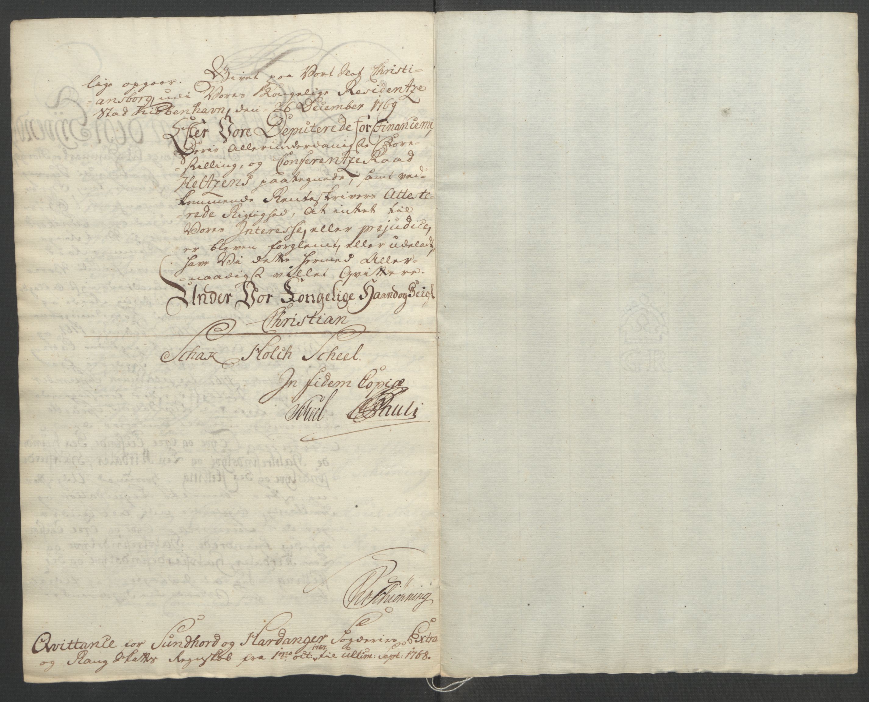 Rentekammeret inntil 1814, Reviderte regnskaper, Fogderegnskap, RA/EA-4092/R48/L3136: Ekstraskatten Sunnhordland og Hardanger, 1762-1772, p. 158