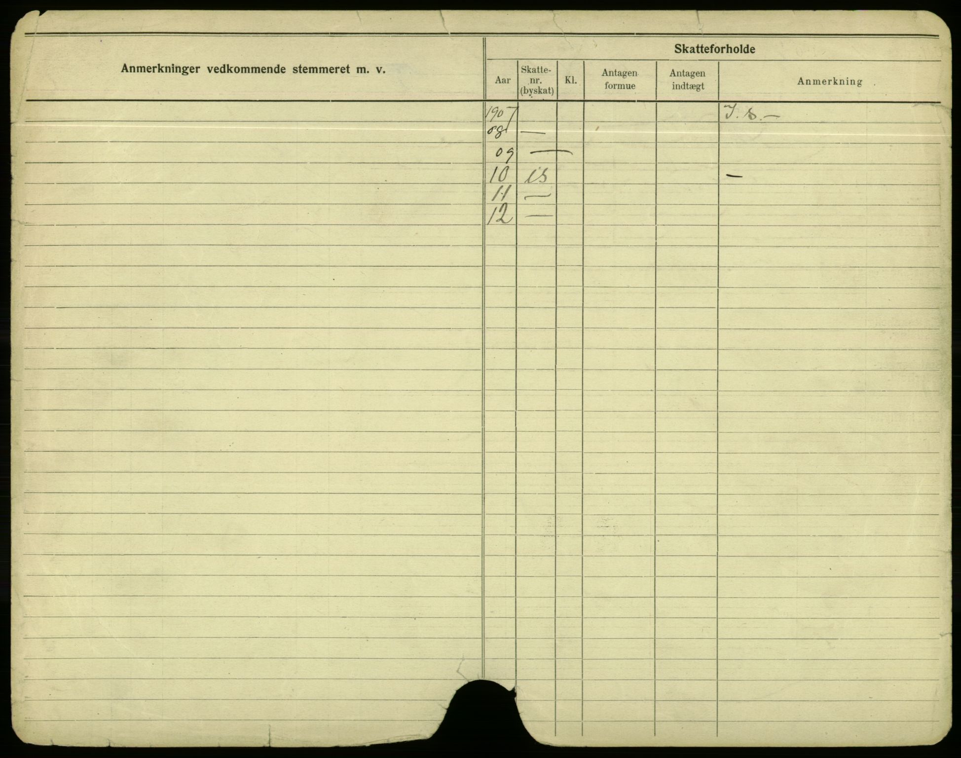 Oslo folkeregister, Registerkort, AV/SAO-A-11715/F/Fa/Fac/L0004: Menn, 1906-1914, p. 1141b