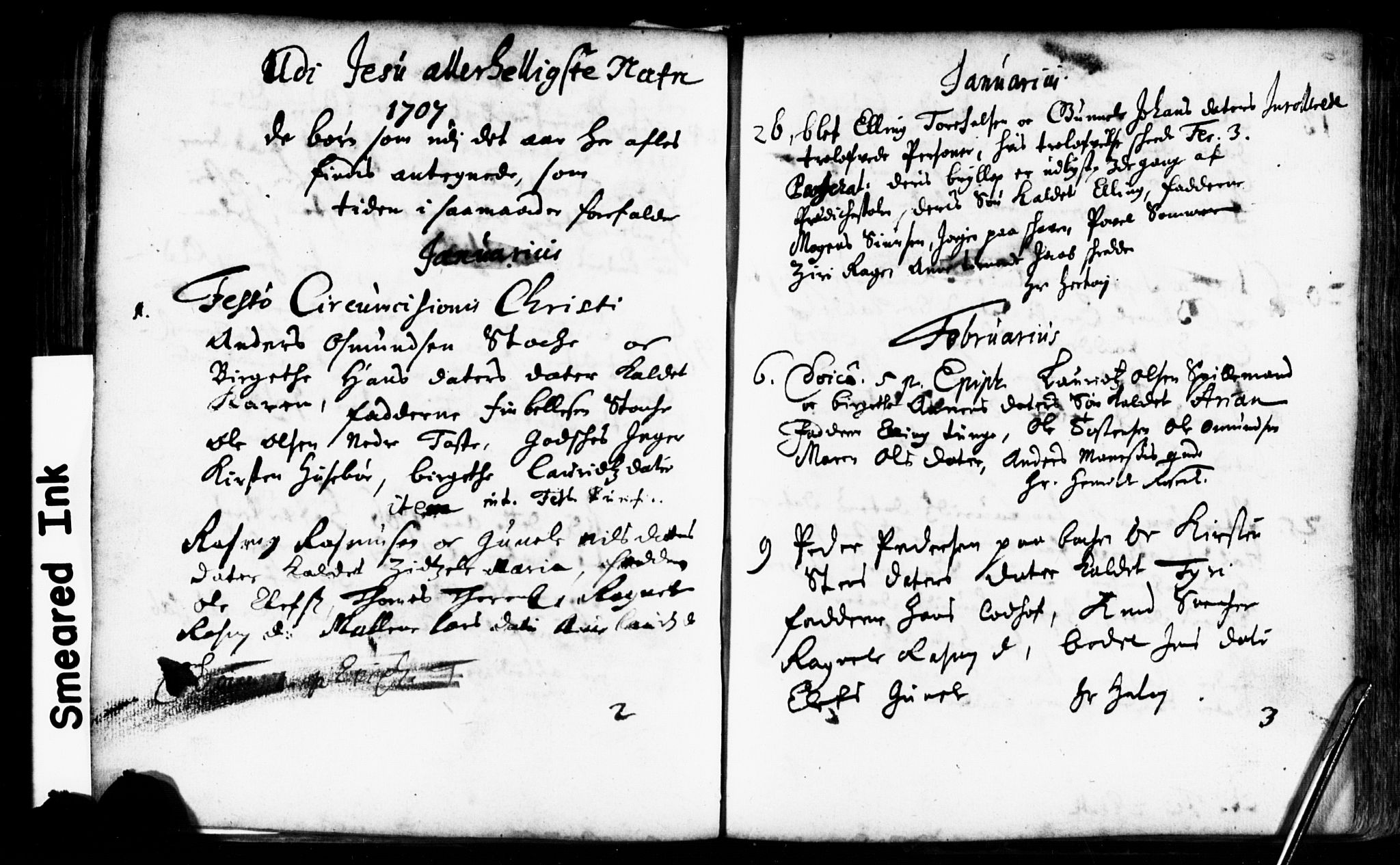 Domkirken sokneprestkontor, AV/SAST-A-101812/001/30/30BB/L0001: Parish register (copy) no. B 1, 1688-1714