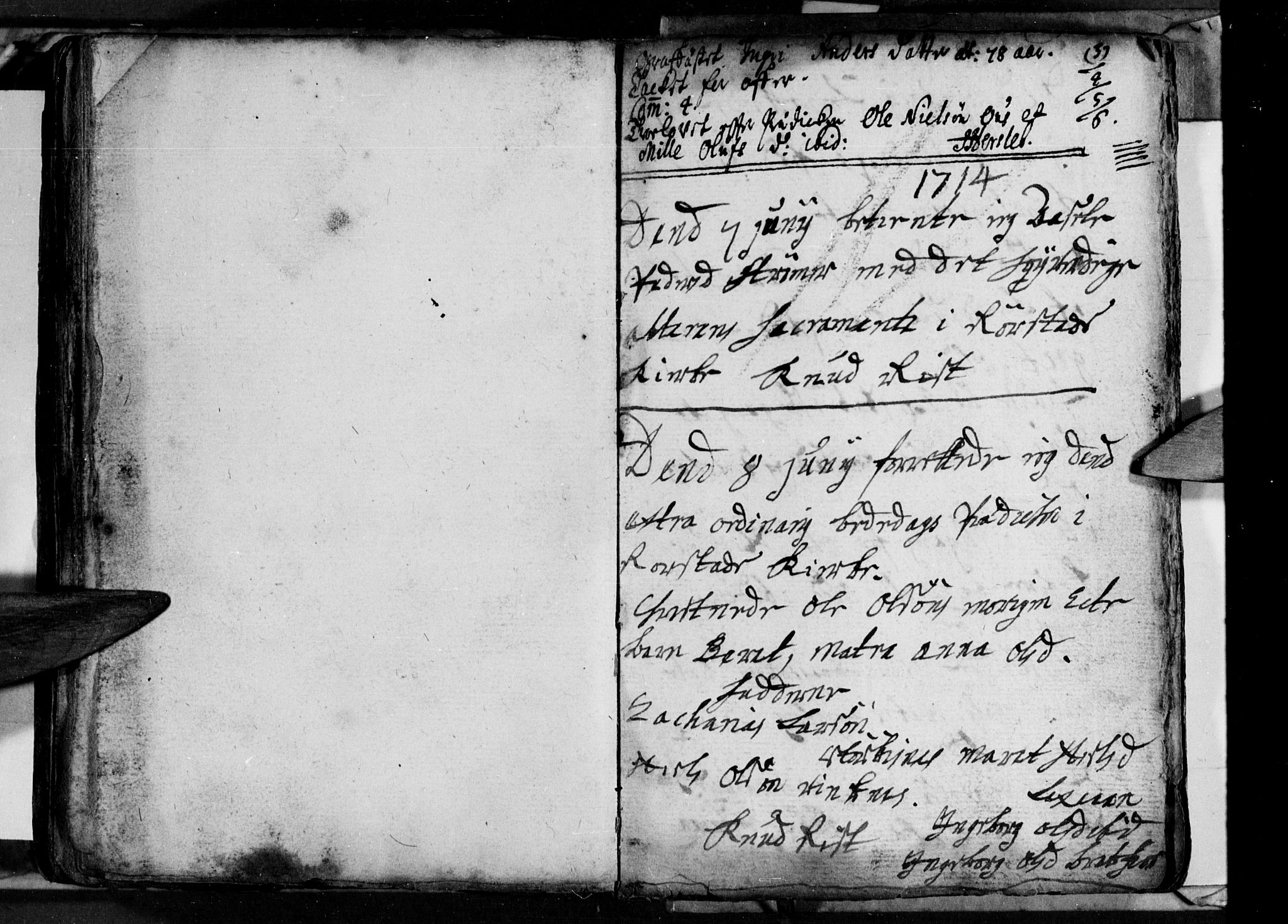 Ministerialprotokoller, klokkerbøker og fødselsregistre - Nordland, AV/SAT-A-1459/853/L0764: Parish register (official) no. 853A03, 1697-1715