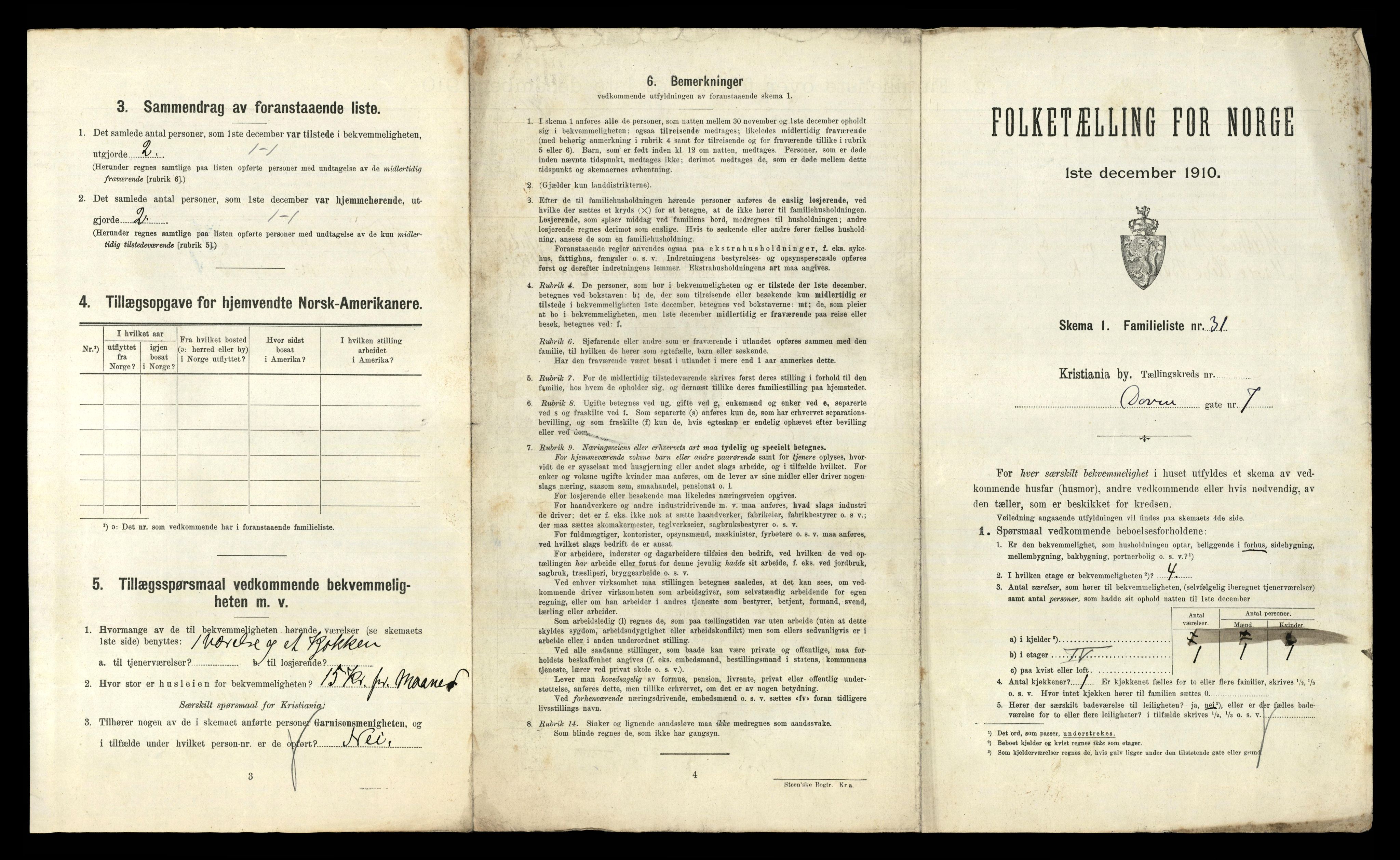 RA, 1910 census for Kristiania, 1910, p. 16861