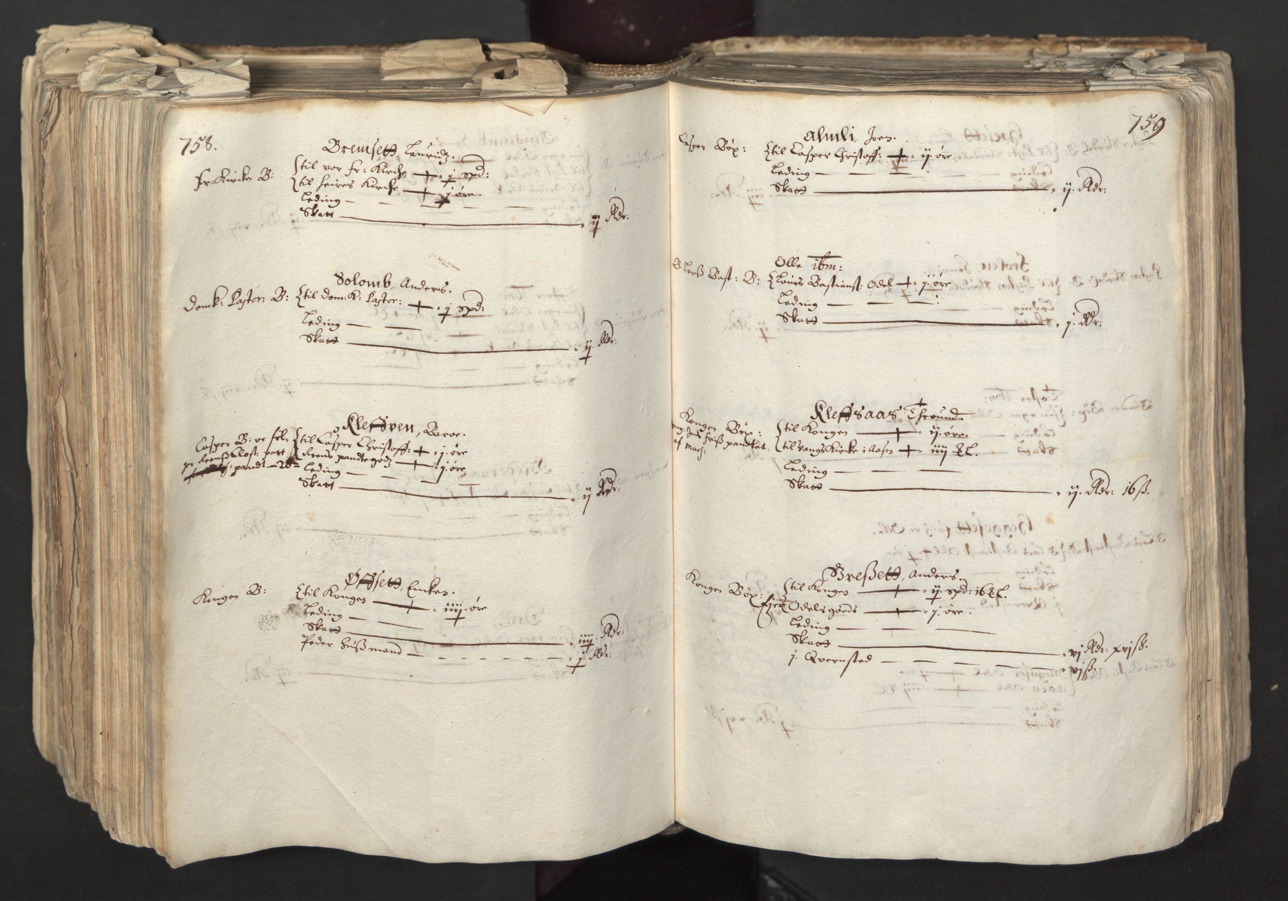 Rentekammeret inntil 1814, Realistisk ordnet avdeling, AV/RA-EA-4070/L/L0027: Trondheim lagdømme:, 1661, p. 758-759