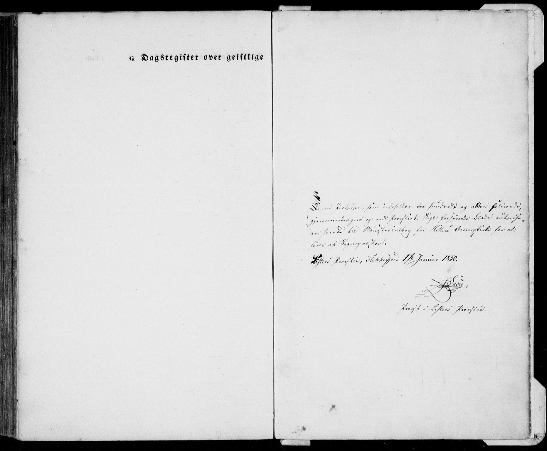 Flekkefjord sokneprestkontor, SAK/1111-0012/F/Fa/Fab/L0004: Parish register (official) no. A 4, 1850-1875