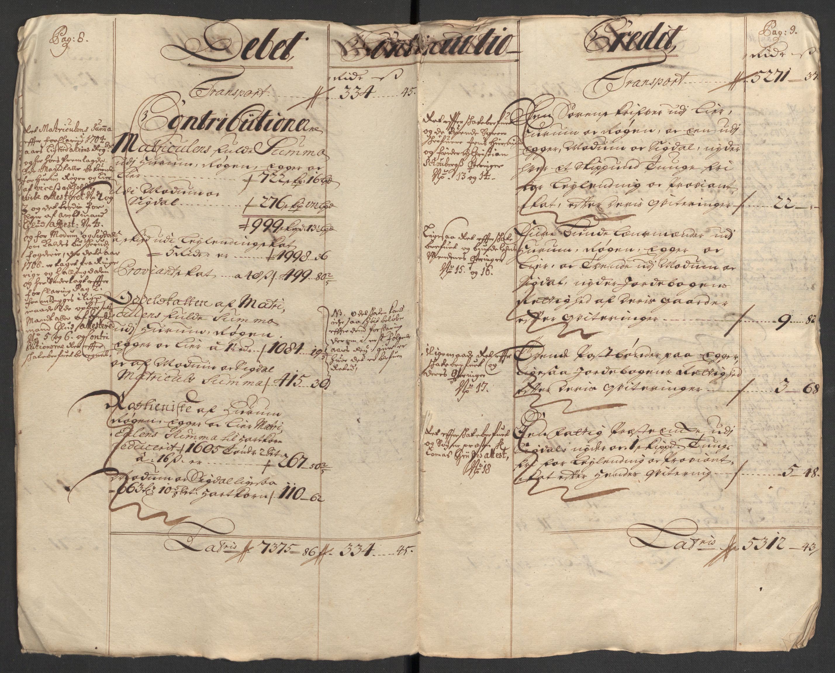 Rentekammeret inntil 1814, Reviderte regnskaper, Fogderegnskap, AV/RA-EA-4092/R31/L1702: Fogderegnskap Hurum, Røyken, Eiker, Lier og Buskerud, 1708, p. 7