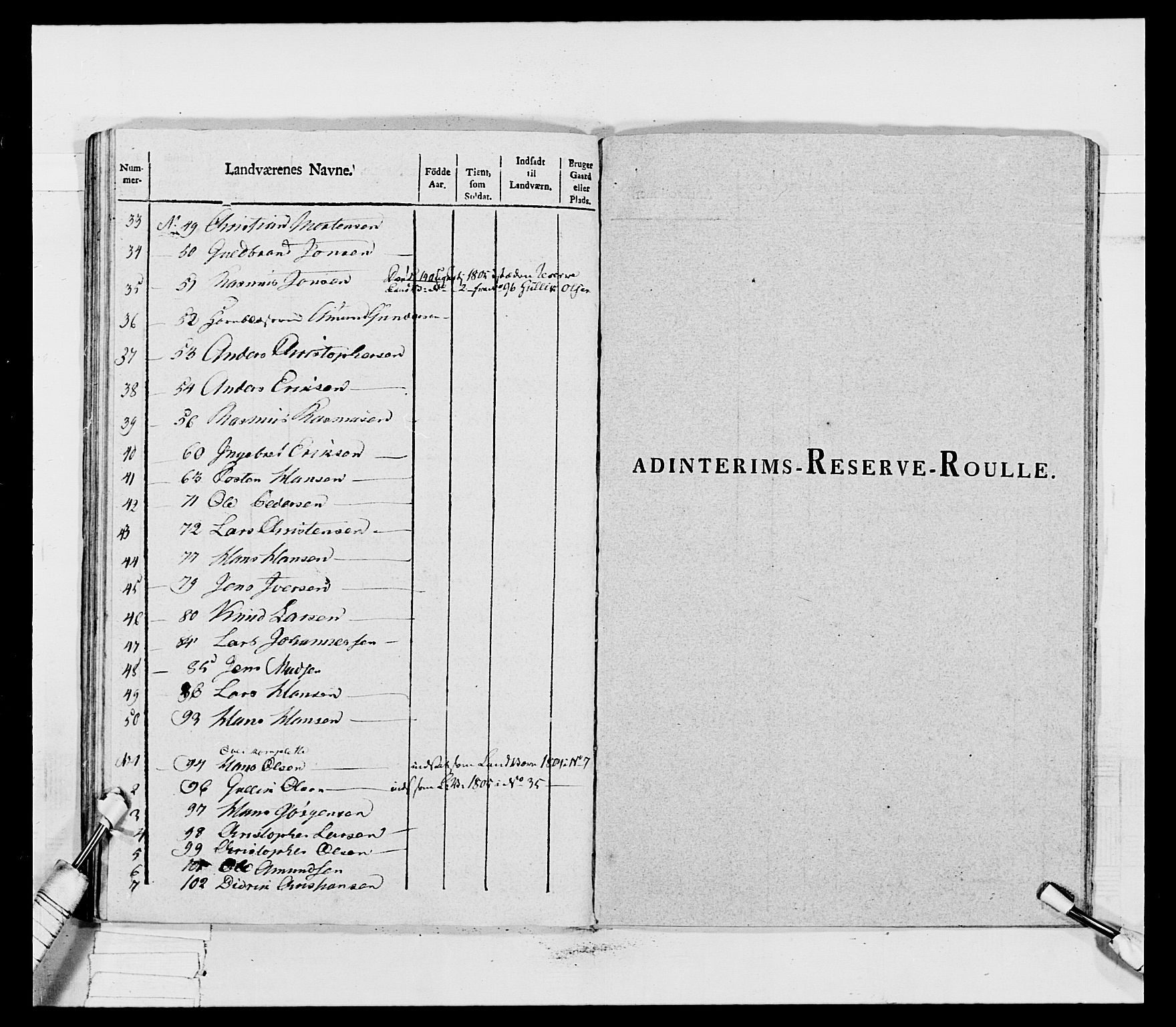 Generalitets- og kommissariatskollegiet, Det kongelige norske kommissariatskollegium, AV/RA-EA-5420/E/Eh/L0031b: Nordafjelske gevorbne infanteriregiment, 1802, p. 604