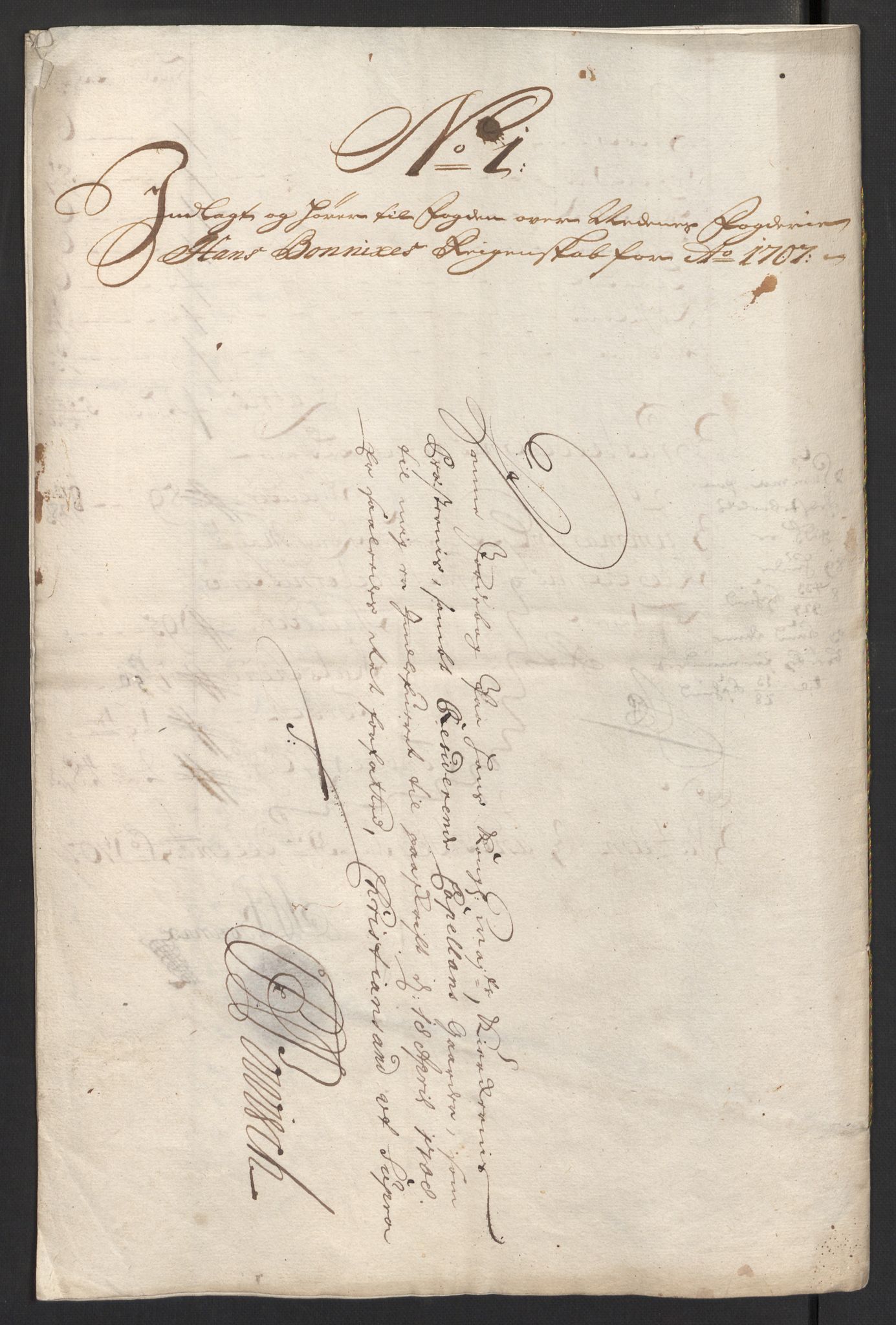 Rentekammeret inntil 1814, Reviderte regnskaper, Fogderegnskap, AV/RA-EA-4092/R39/L2318: Fogderegnskap Nedenes, 1706-1709, p. 130