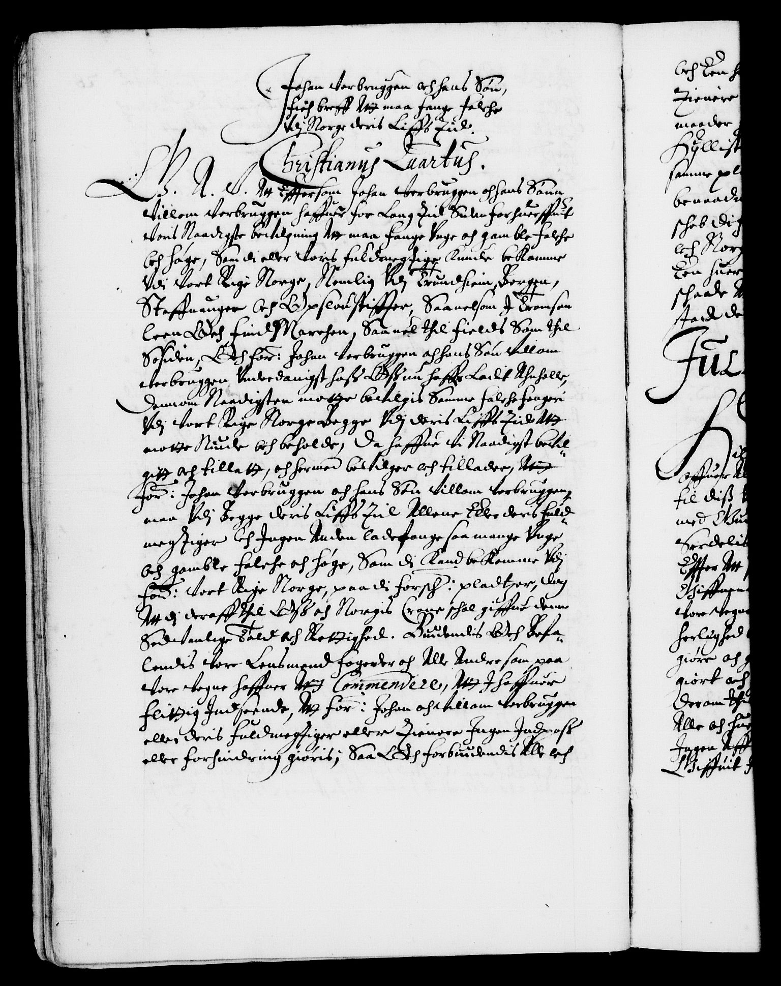 Danske Kanselli 1572-1799, AV/RA-EA-3023/F/Fc/Fca/Fcaa/L0006: Norske registre (mikrofilm), 1637-1642, p. 28b