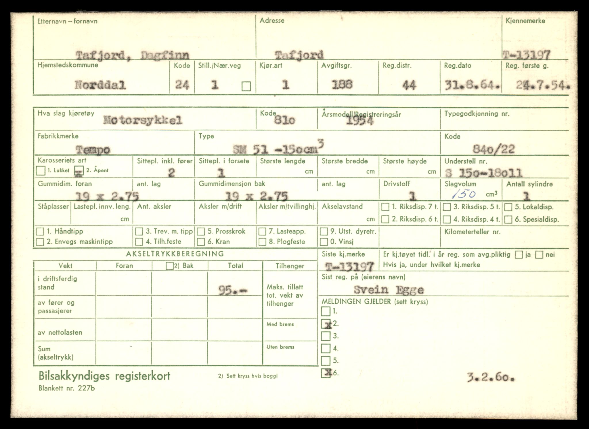 Møre og Romsdal vegkontor - Ålesund trafikkstasjon, AV/SAT-A-4099/F/Fe/L0038: Registreringskort for kjøretøy T 13180 - T 13360, 1927-1998, p. 279