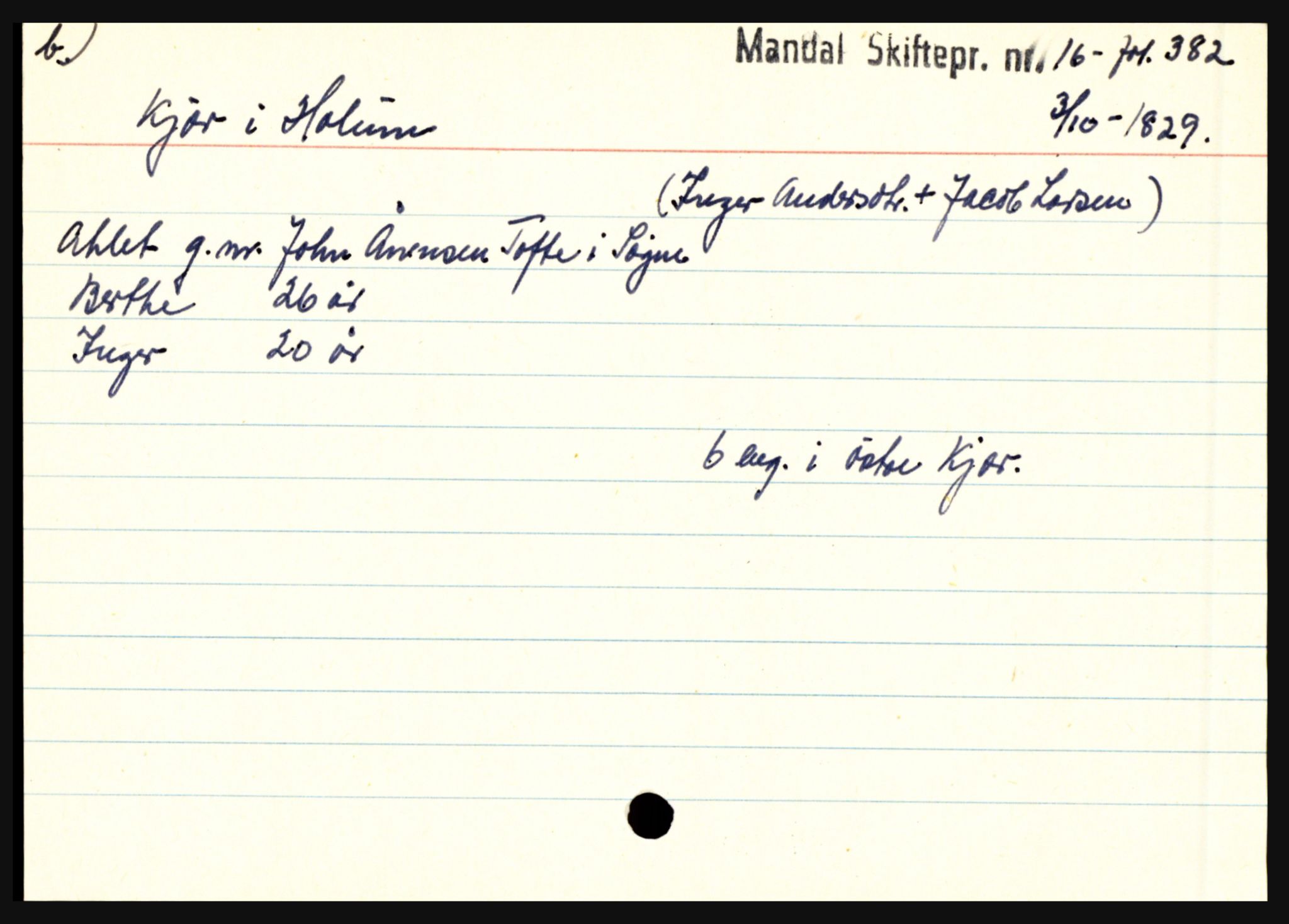 Mandal sorenskriveri, AV/SAK-1221-0005/001/H, p. 11344