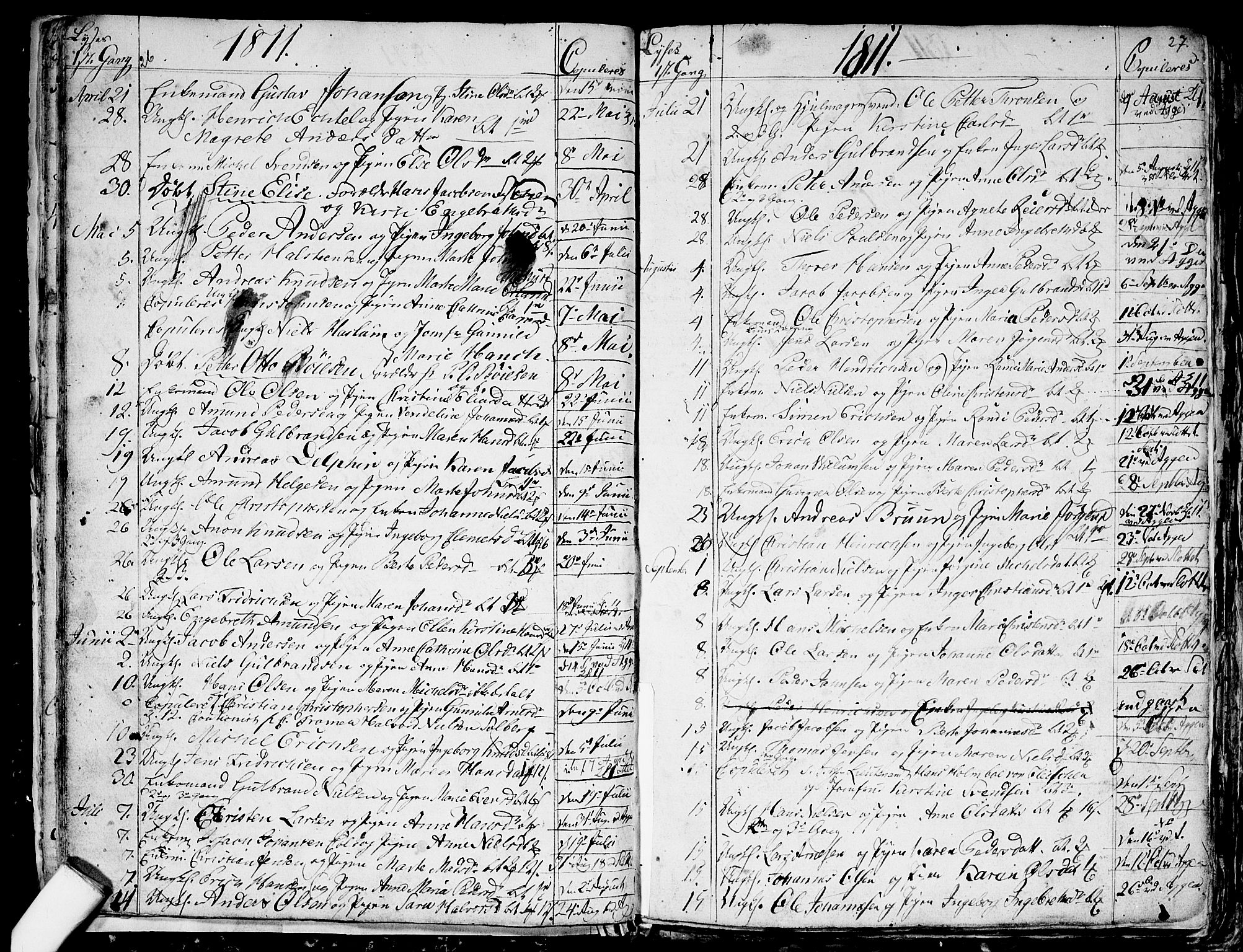 Aker prestekontor kirkebøker, AV/SAO-A-10861/G/L0001: Parish register (copy) no. 1, 1796-1826, p. 26-27