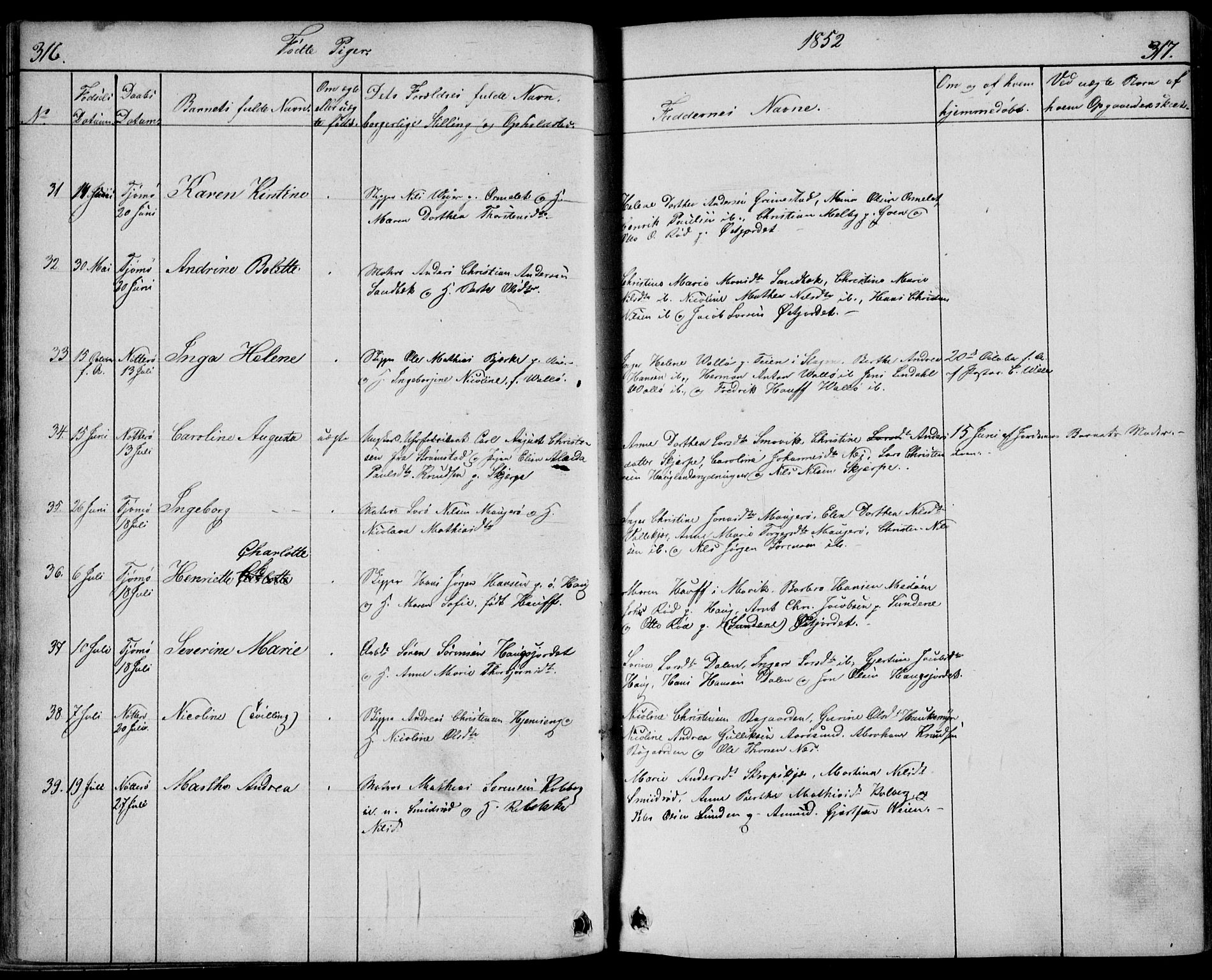 Nøtterøy kirkebøker, AV/SAKO-A-354/F/Fa/L0005: Parish register (official) no. I 5, 1839-1852, p. 316-317