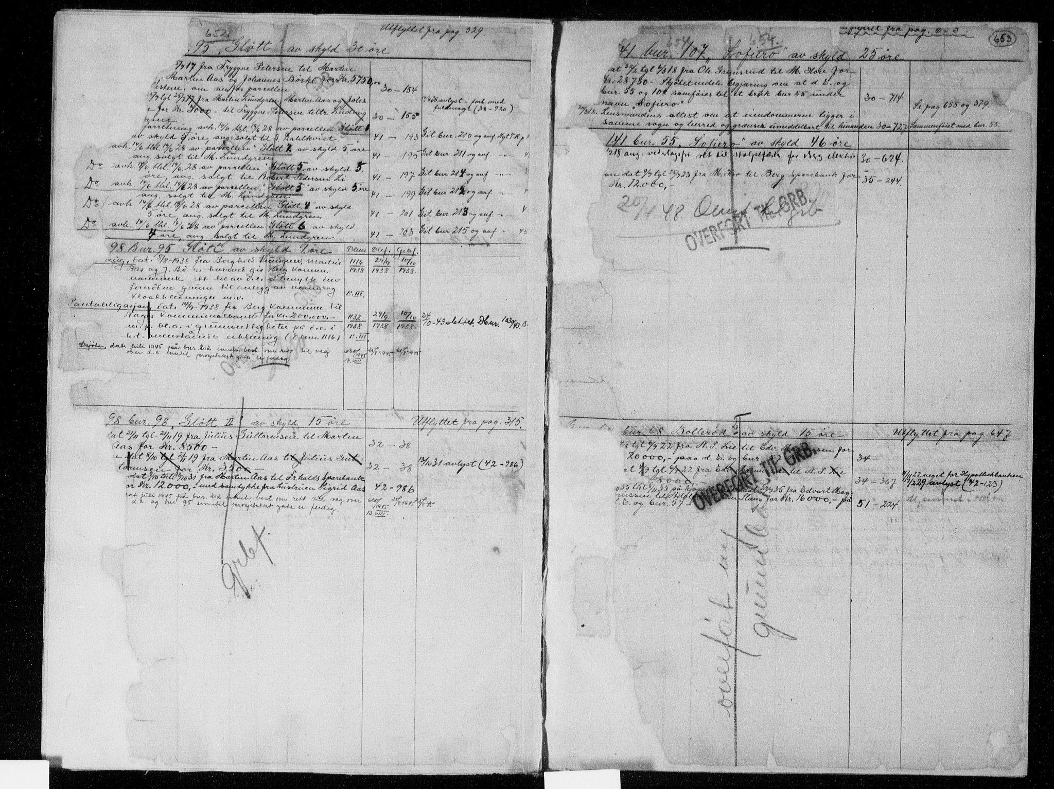Idd og Marker sorenskriveri, SAO/A-10283/G/Ga/Gac/L0005b: Mortgage register no. II 5b, 1811-1953, p. 652-653