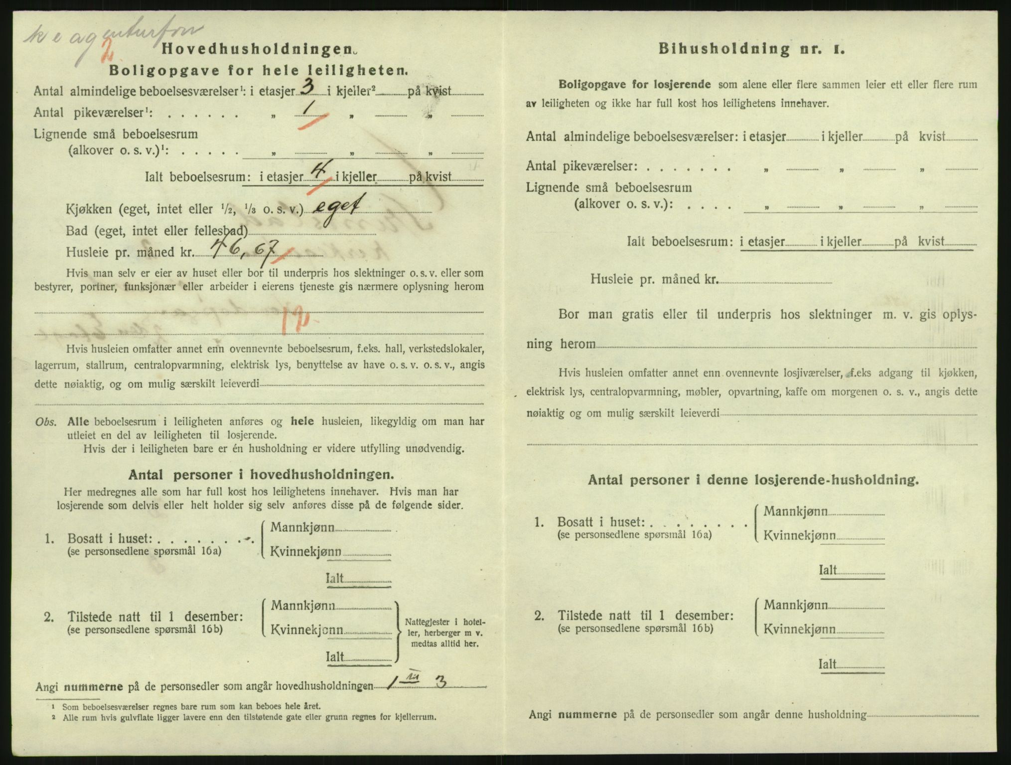 SAK, 1920 census for Grimstad, 1920, p. 1344