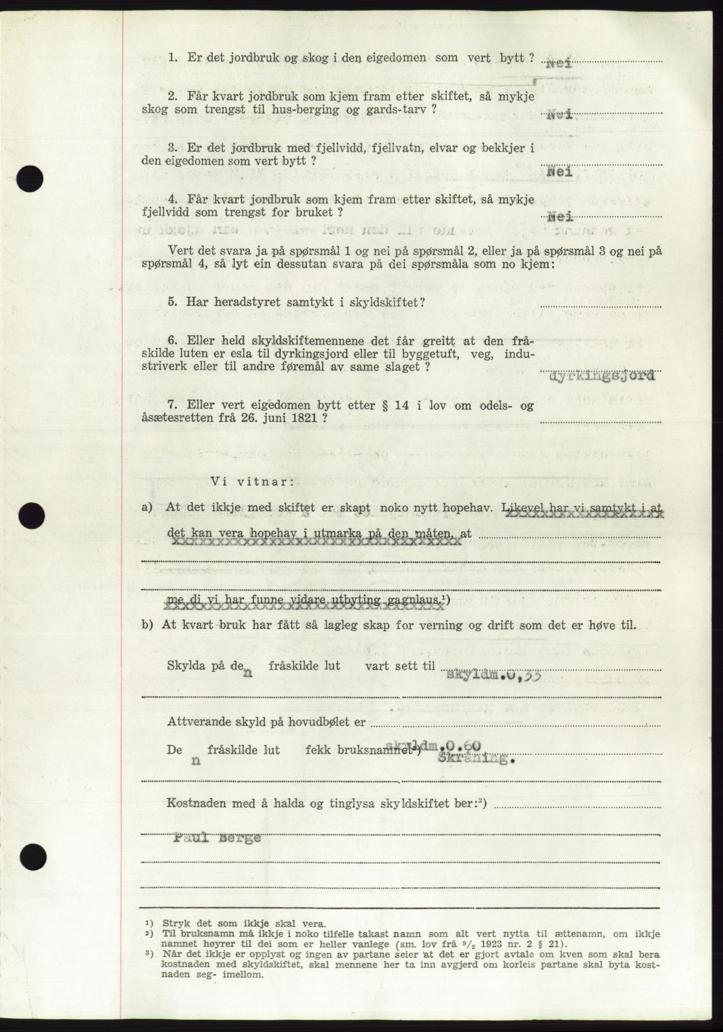 Søre Sunnmøre sorenskriveri, AV/SAT-A-4122/1/2/2C/L0090: Mortgage book no. 16A, 1951-1951, Diary no: : 2390/1951