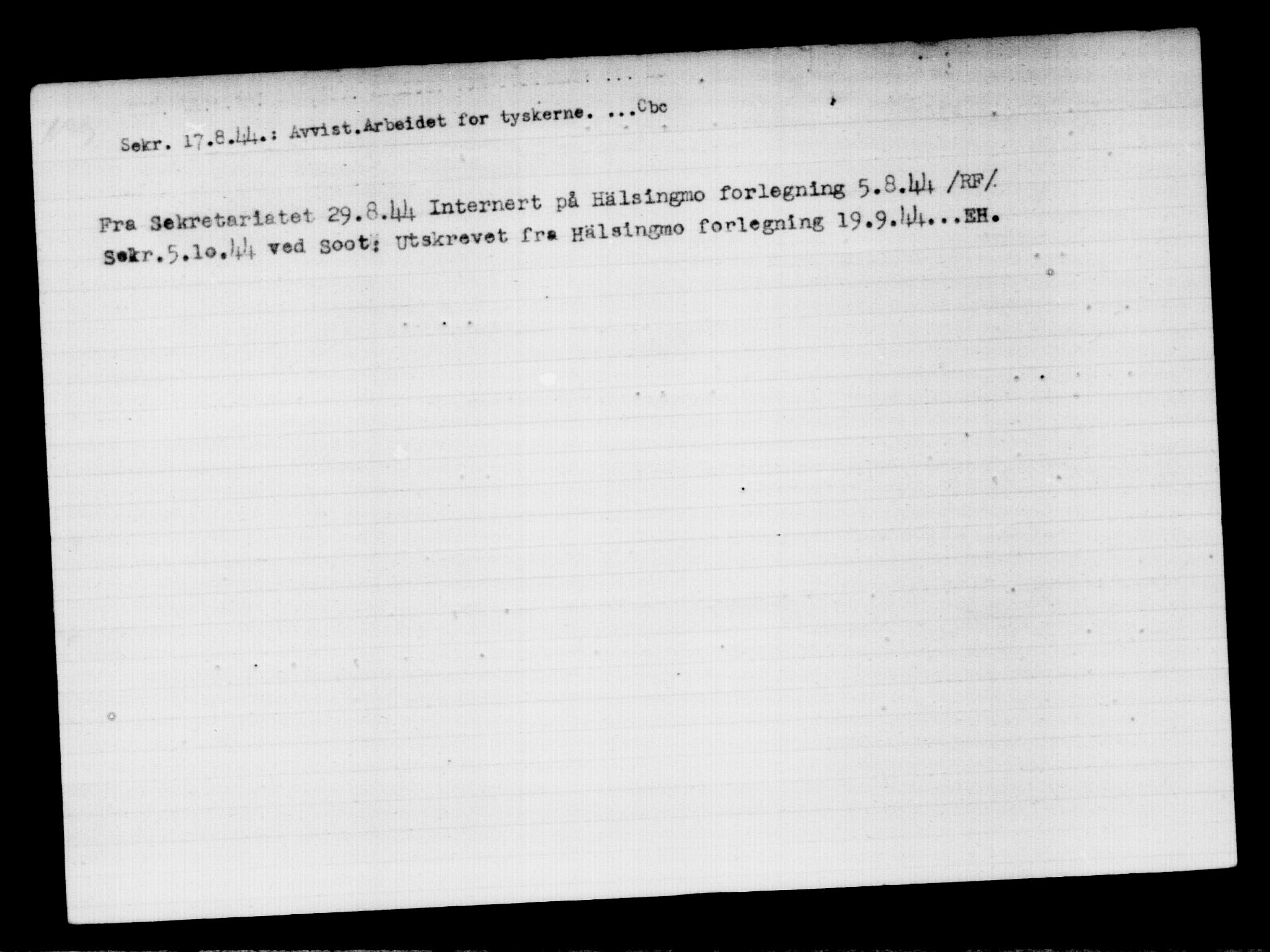 Den Kgl. Norske Legasjons Flyktningskontor, AV/RA-S-6753/V/Va/L0012: Kjesäterkartoteket.  Flyktningenr. 28300-31566, 1940-1945, p. 212